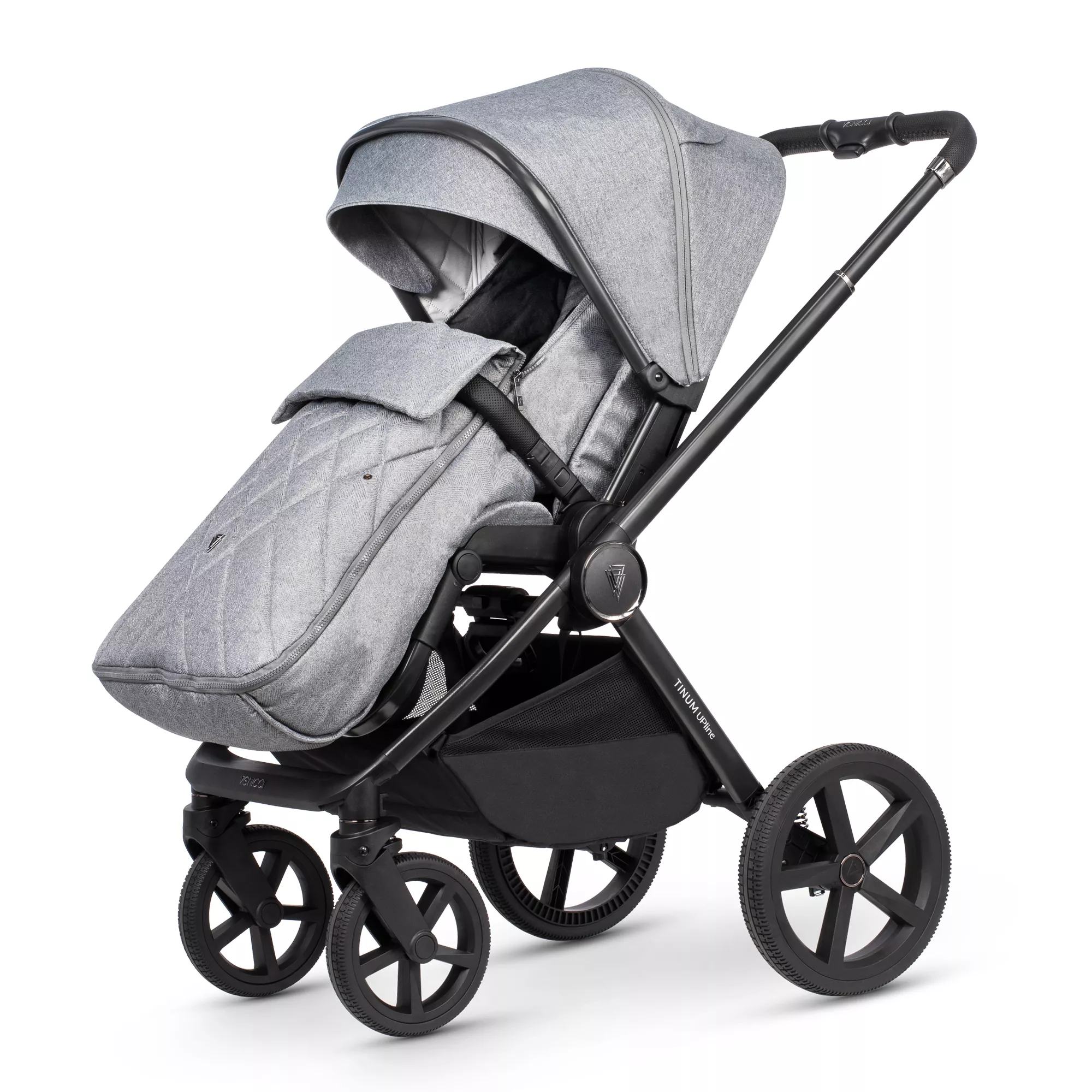 Venicci Tinum Upline +AKCESORIA - 2w1 | Classic Grey Venicci Tinum Upline +AKCESORIA - 2w1 | Classic Grey