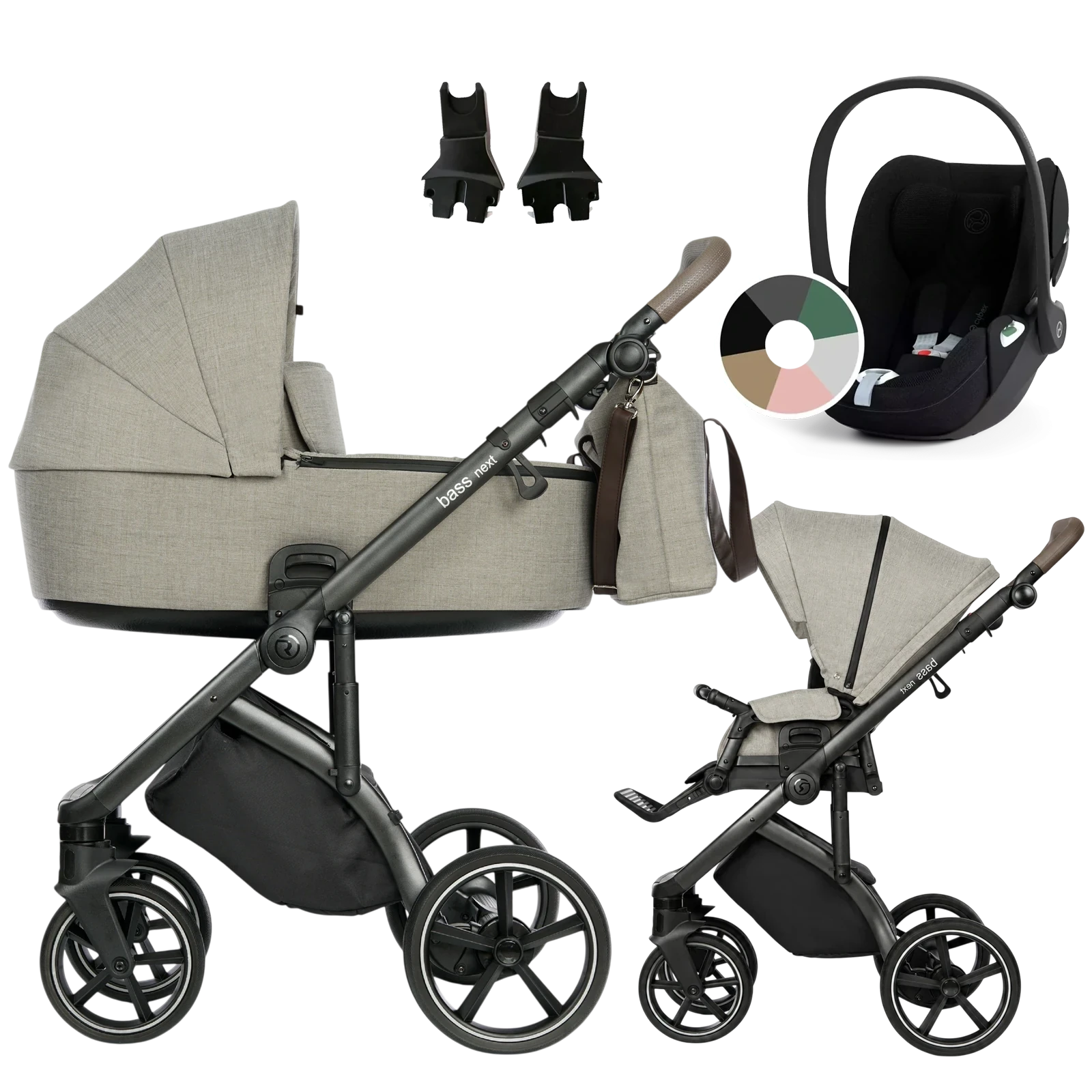 Roan Bass Next + Cybex Cloud T i-Size + GRATIS - 3w1 | Truffle