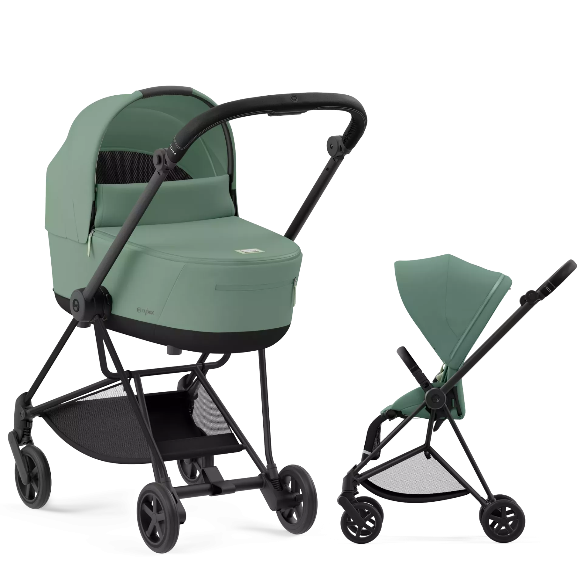 Cybex Mios 3.0 - 2w1 | Leaf Green (Matt Black Frame)