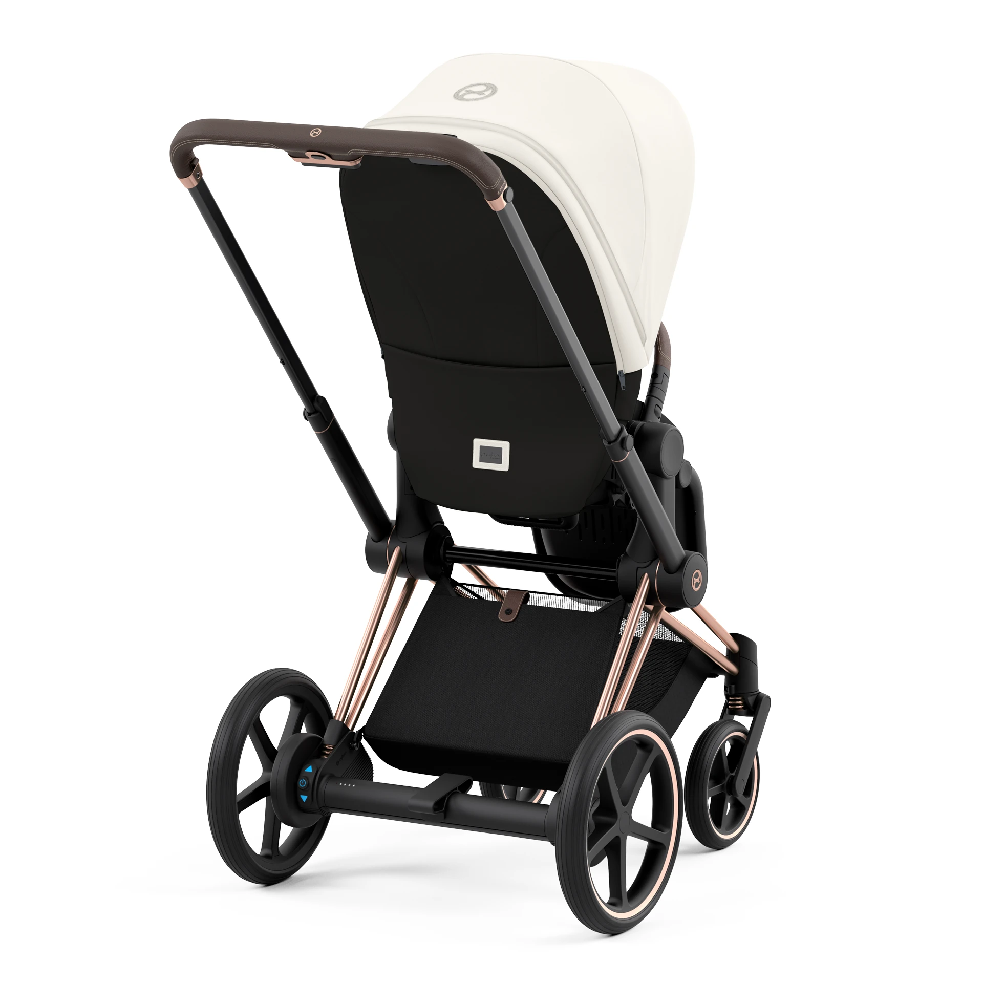 Cybex e-Priam 4.0 - 2w1 | Off White (Rosegold Frame) Cybex e-Priam 4.0 - 2w1 | Off White (Rosegold Frame)