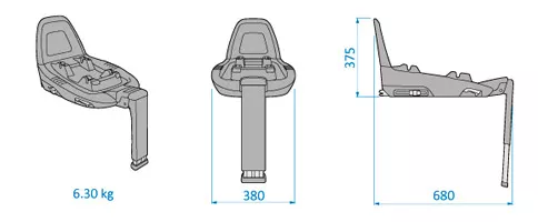 baza isofix maxi-cosi familyfix 3