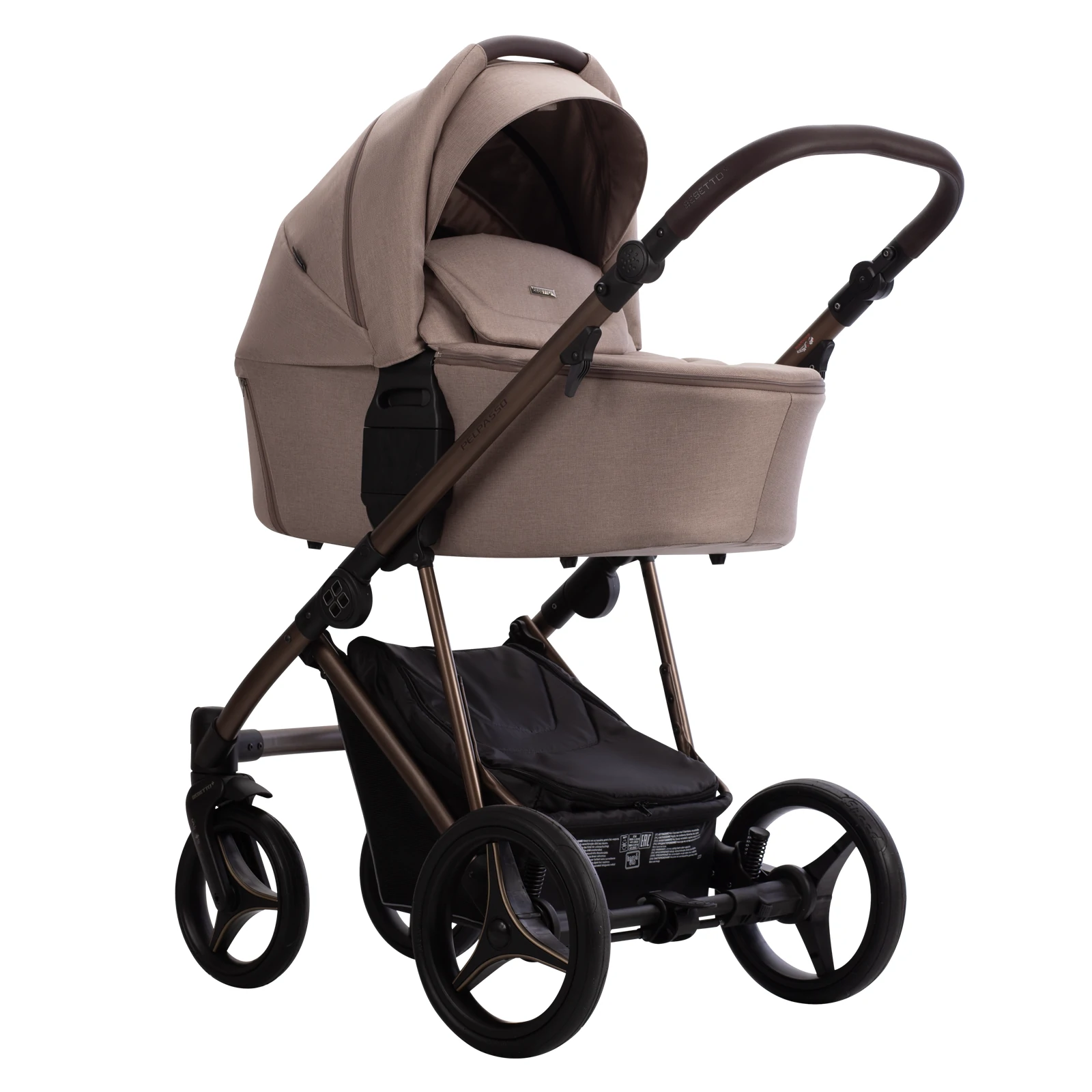 Bebetto Pelpasso + Bebetto Cosmo 2.0 +GRATIS - 3w1 | 04 Choco
