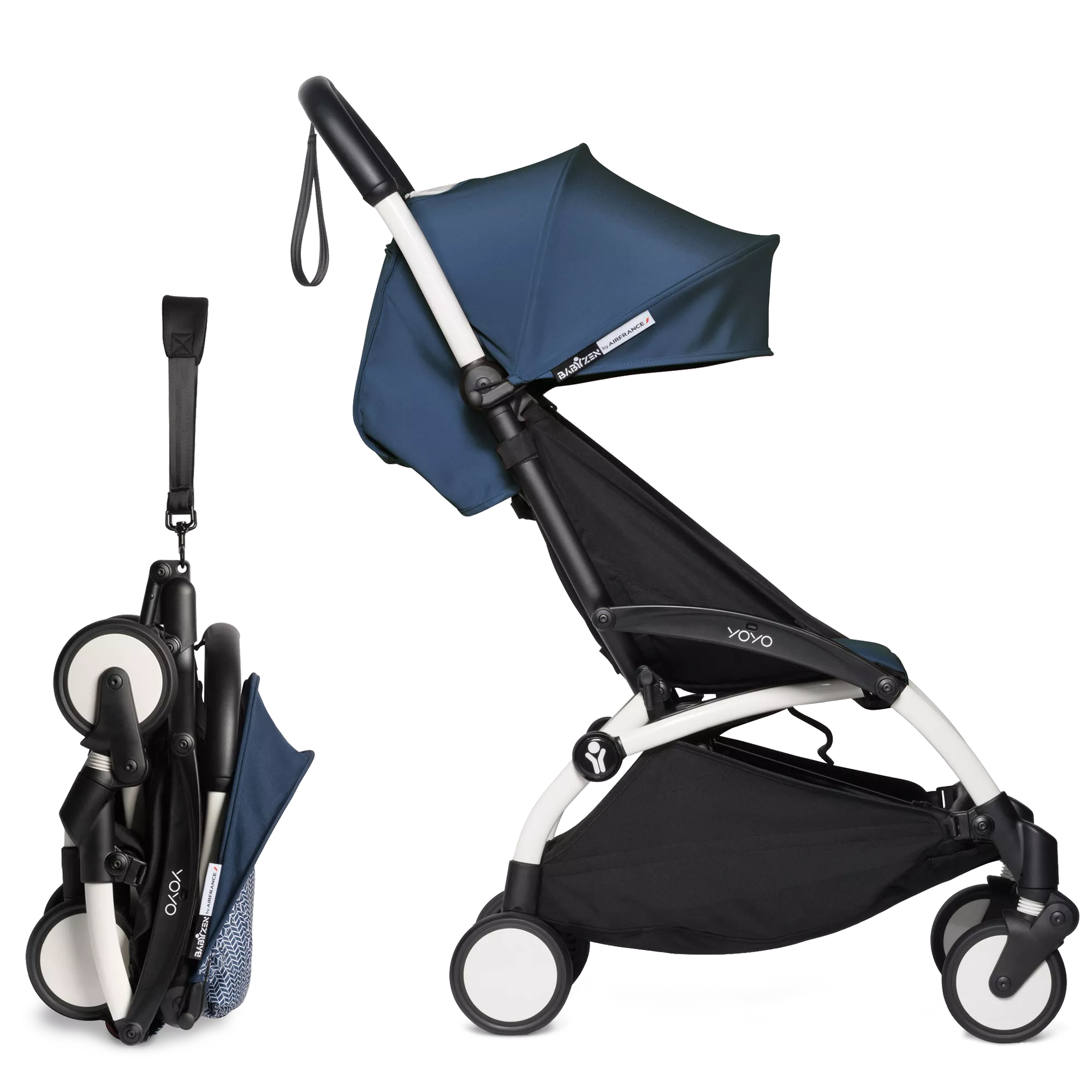 Sklep Smile Babyzen Yoyo 2 +GRATIS Air France (White Frame) Dobra