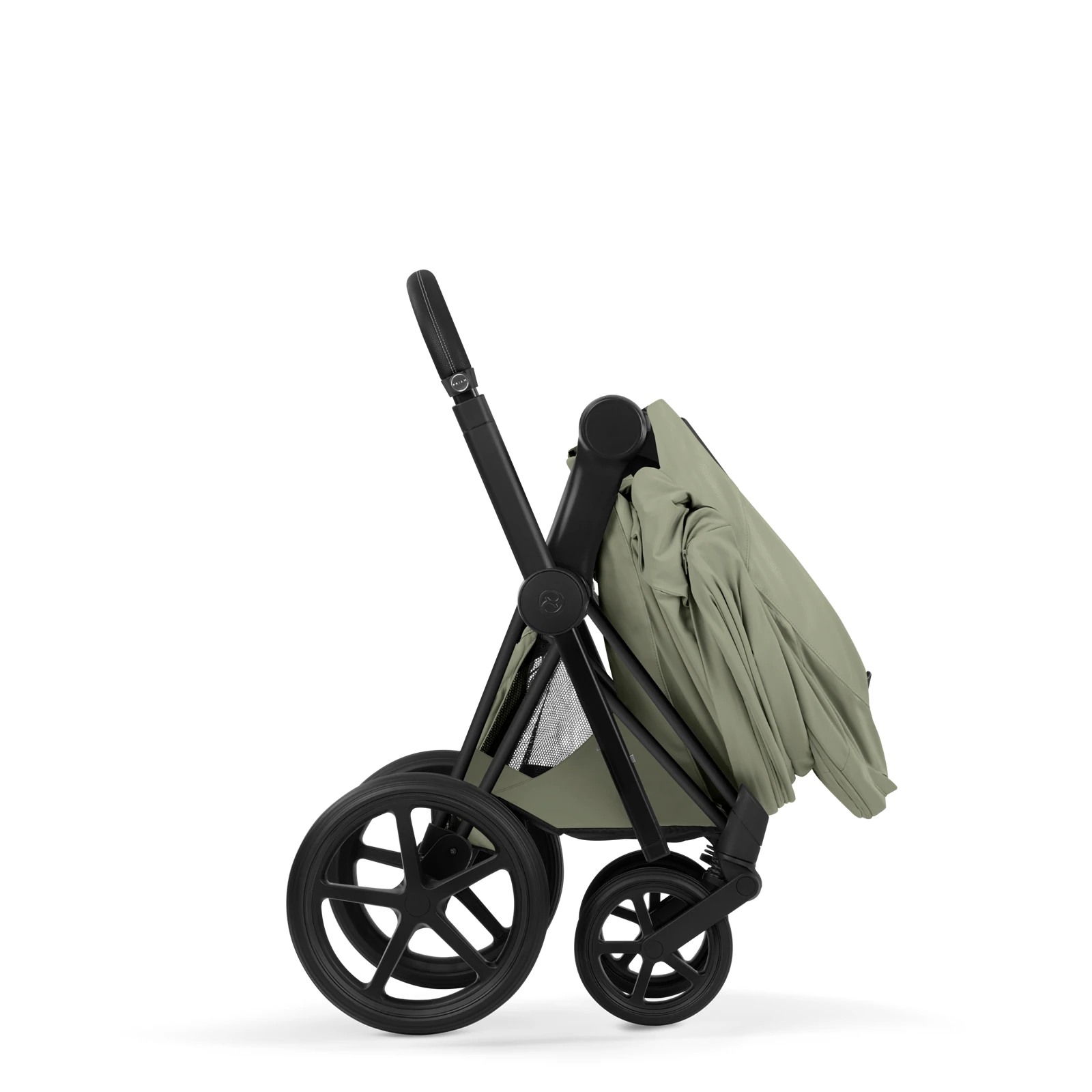 Cybex Priam 5.0 - wózek 4w1 | Sage Green - Matt Black (Style)