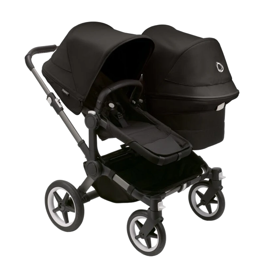 Bugaboo Donkey 5 Duo | Graphite-Midnight Black-Midnight Black