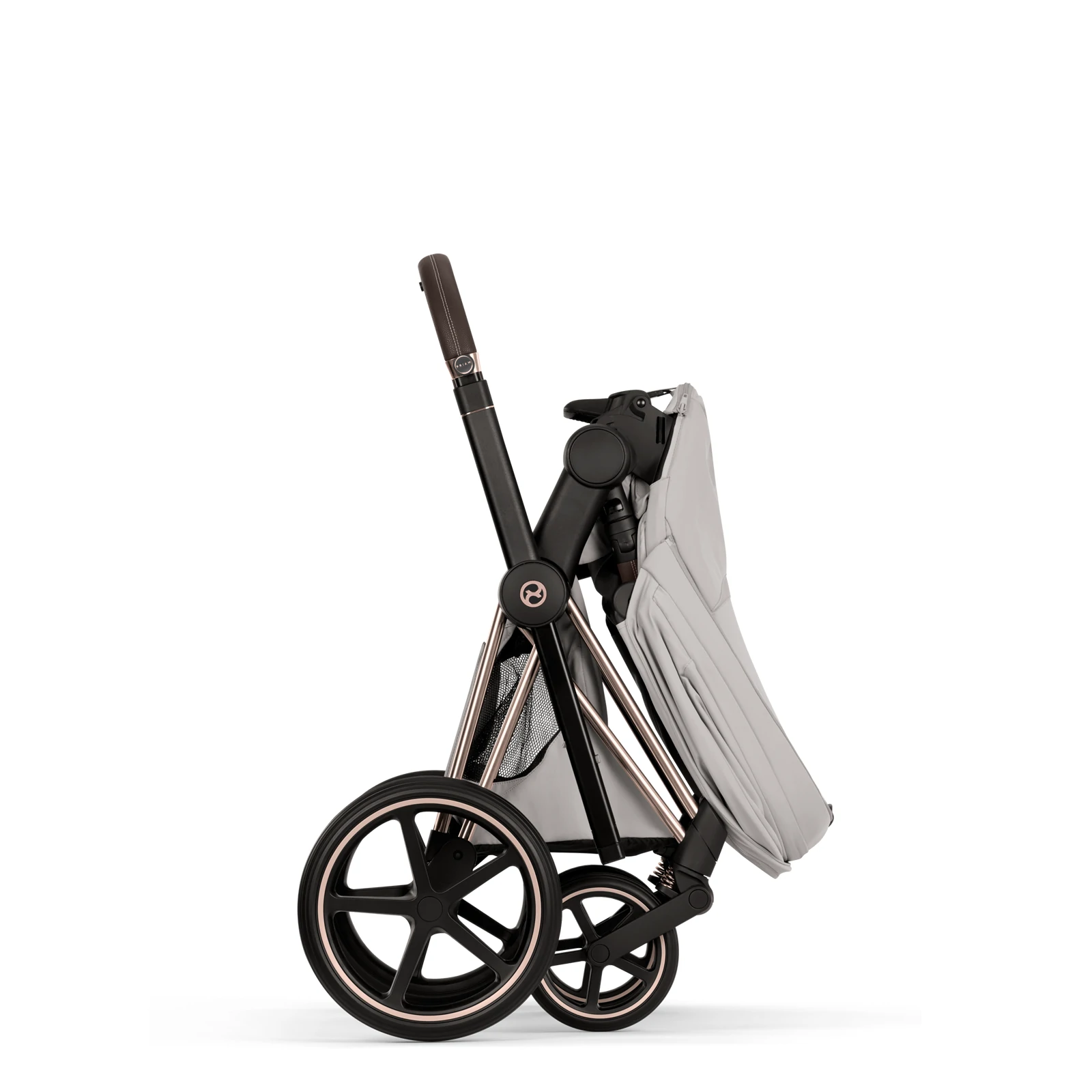 Cybex Priam 5.0 - wózek 4w1 | City Grey - Rosegold (Style)