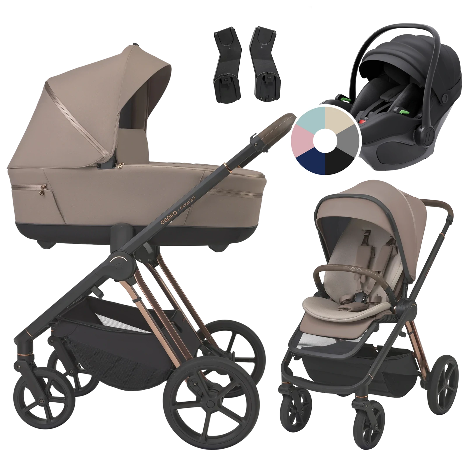 Espiro Miloo 2.0 + Avionaut Pixel 3 + GRATIS - 3w1 | 309 Tasty Cappuccino