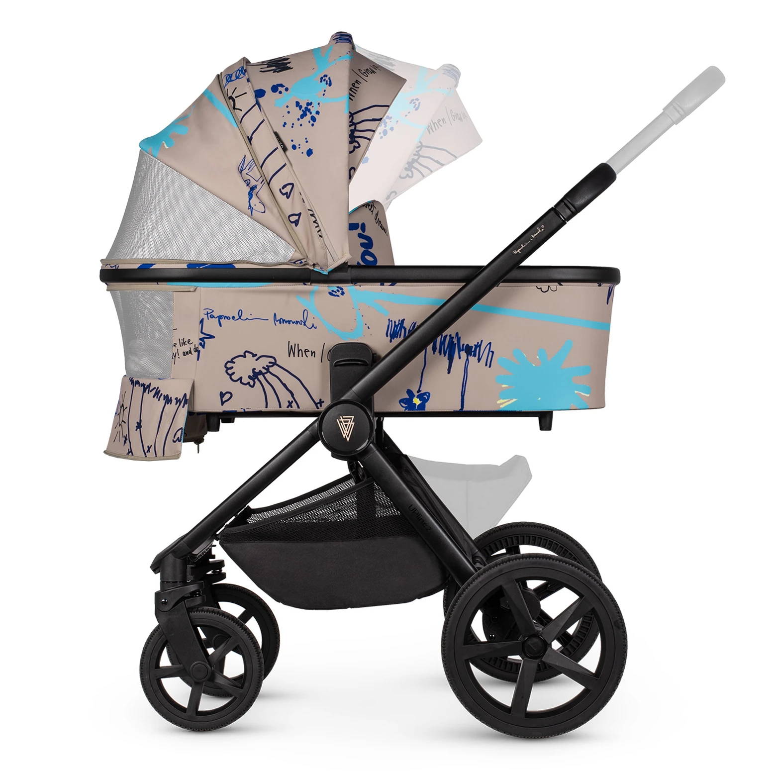 Venicci Upline 2 PB Draft +AKCESORIA - 2w1 | Beige