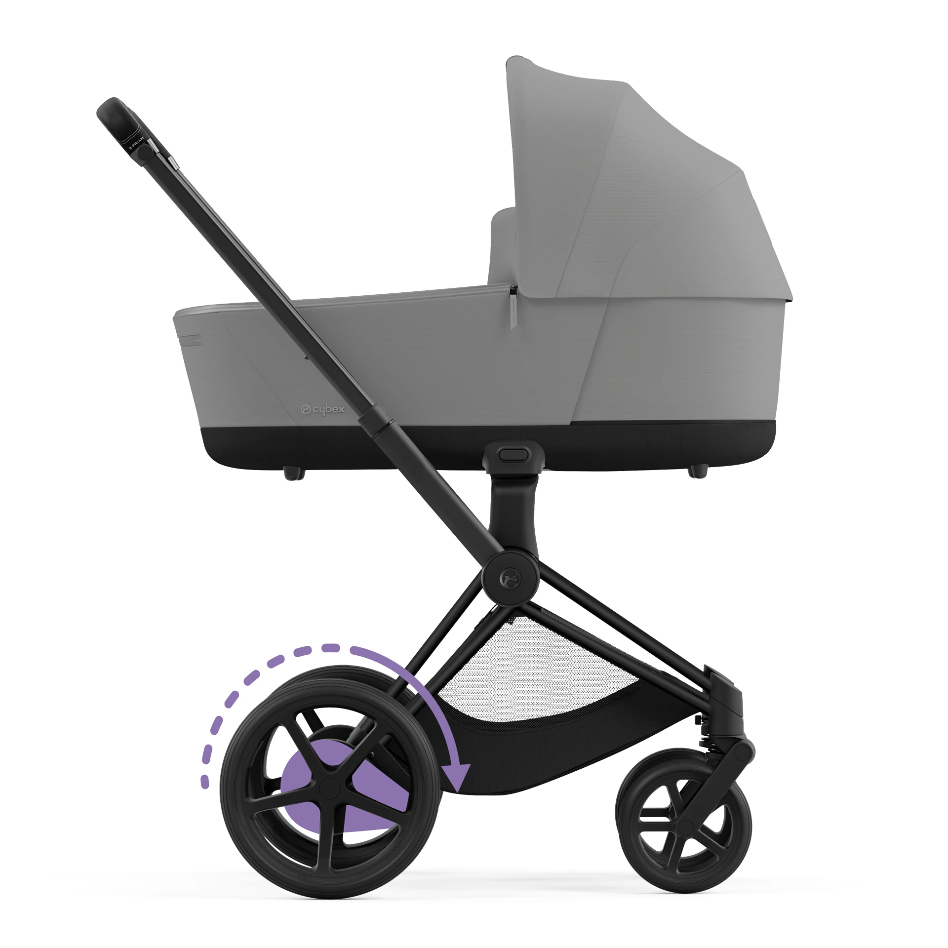 Cybex e-Priam 4.0 - 2w1 | Mirage Grey (Matt Black Frame)