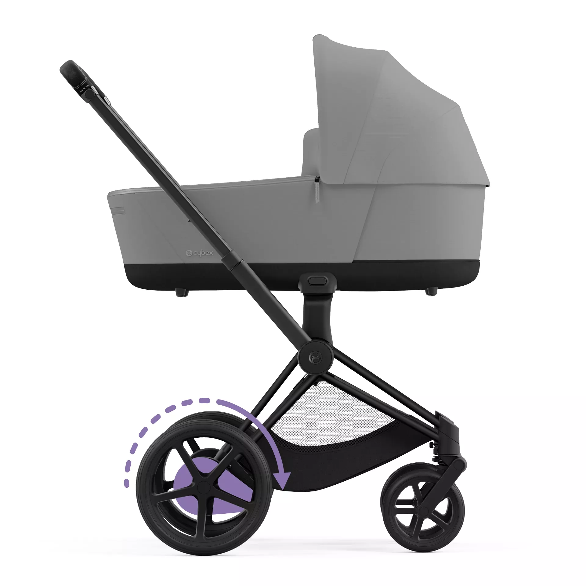 Cybex e-Priam 4.0 - 2w1 | Mirage Grey (Matt Black Frame)