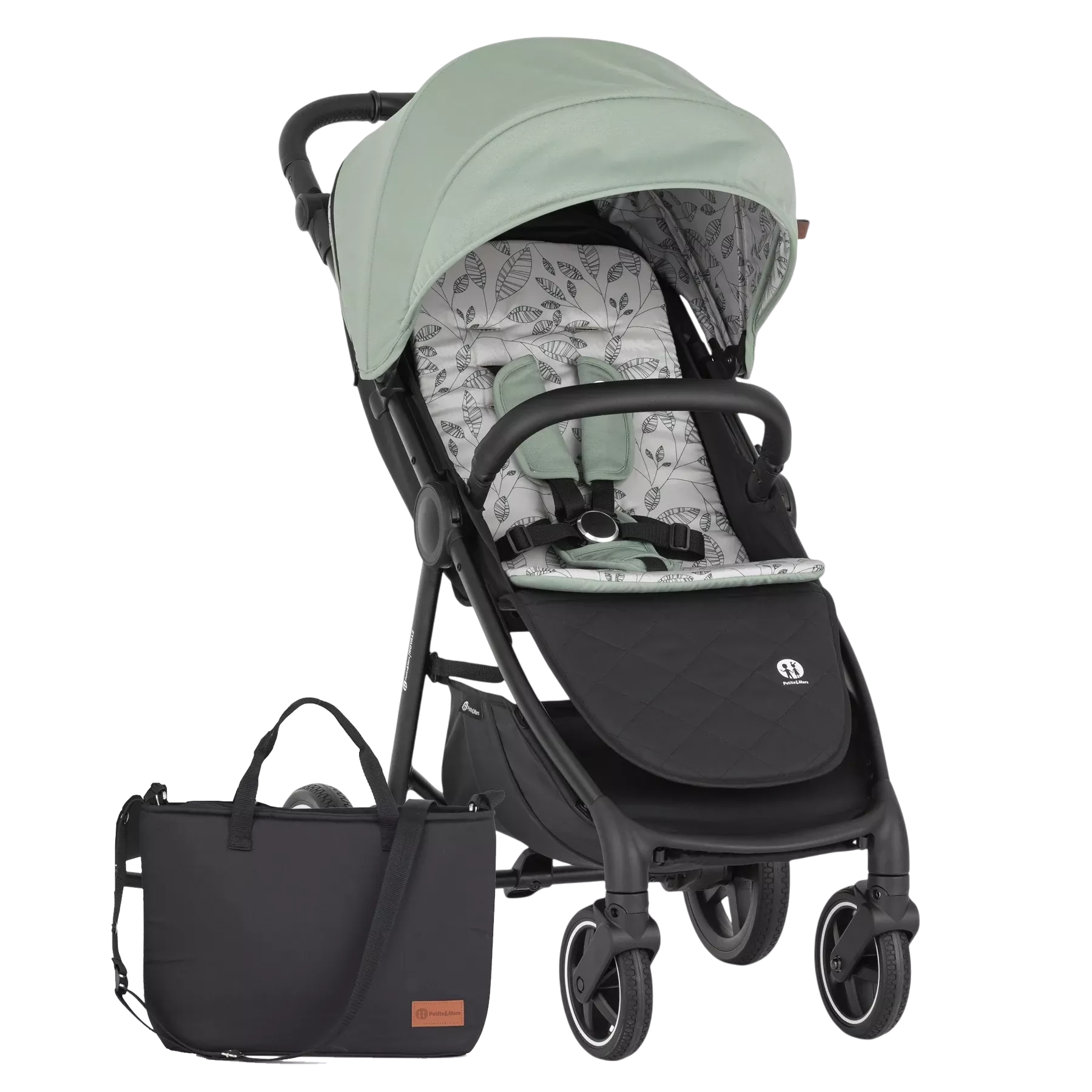 Petite&Mars Royal3 | Black Iron Green