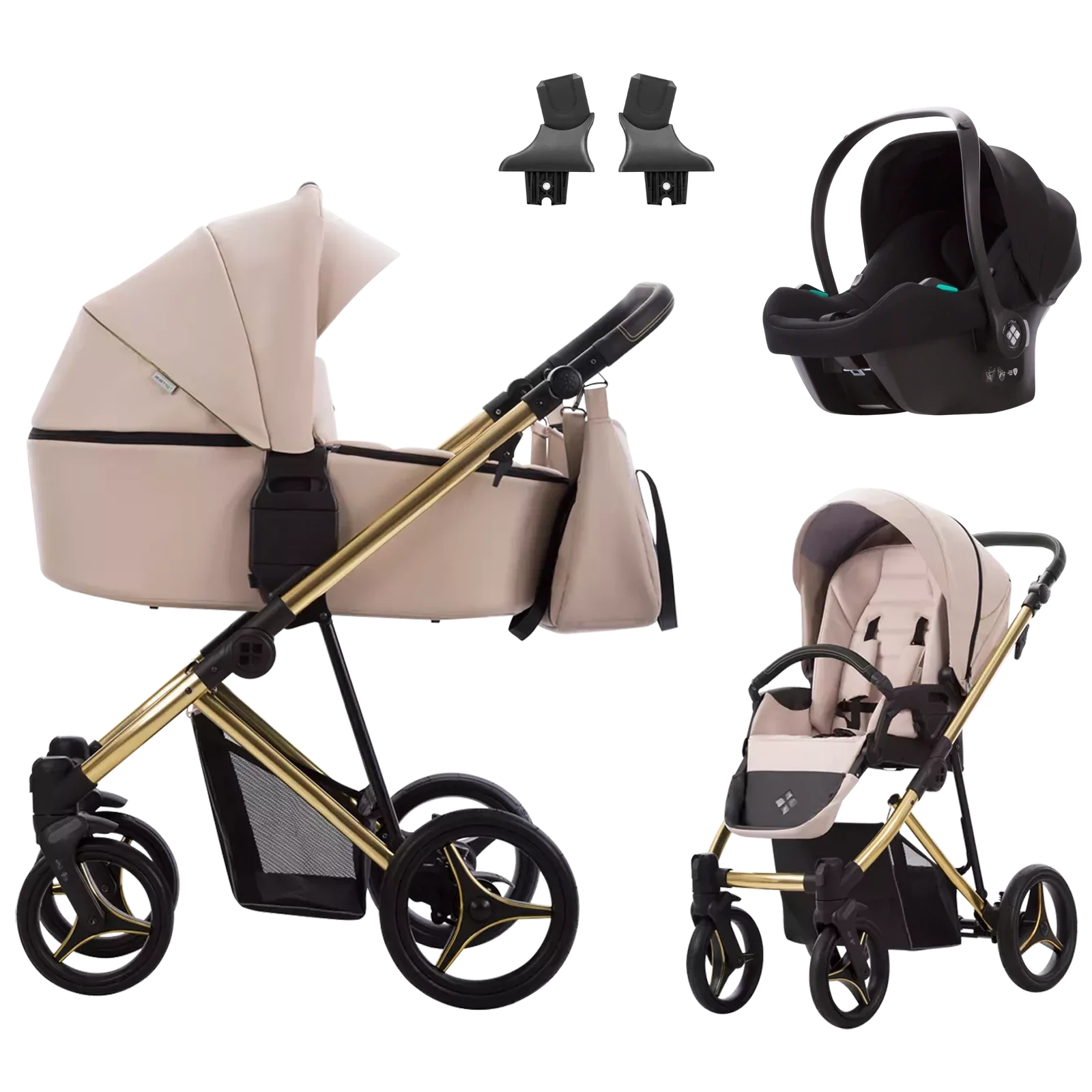 Bebetto Flavio Premium Class + Bebetto Cosmo 2.0 +GRATIS - 3w1 | Gold 03