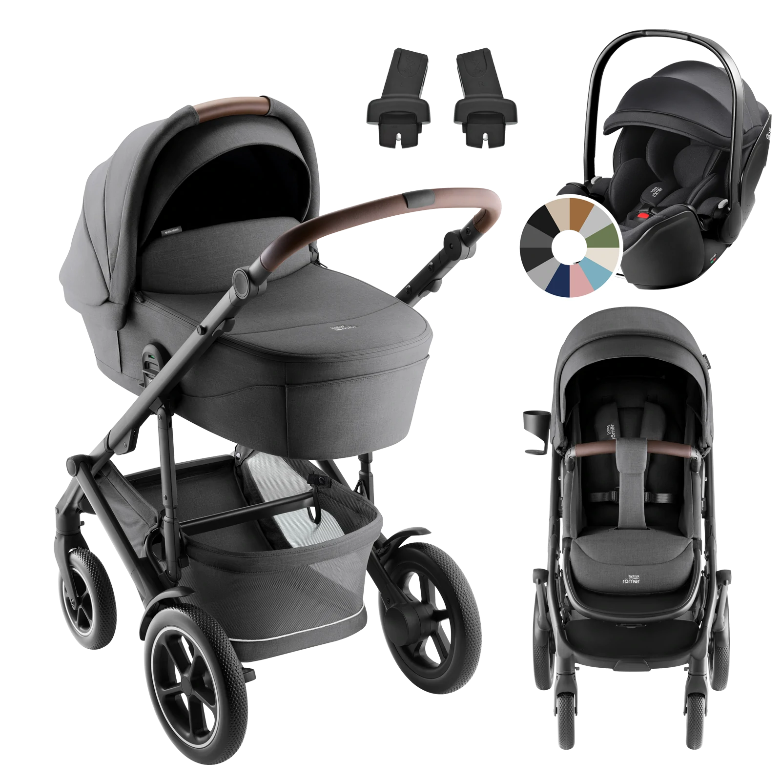 Britax Römer Smile 5Z + Britax Römer Baby-Safe Pro +GRATIS - 3w1 | Mineral Grey Britax Römer Smile 5Z + Britax Römer Baby-Safe Pro +GRATIS - 3w1 | Mineral Grey