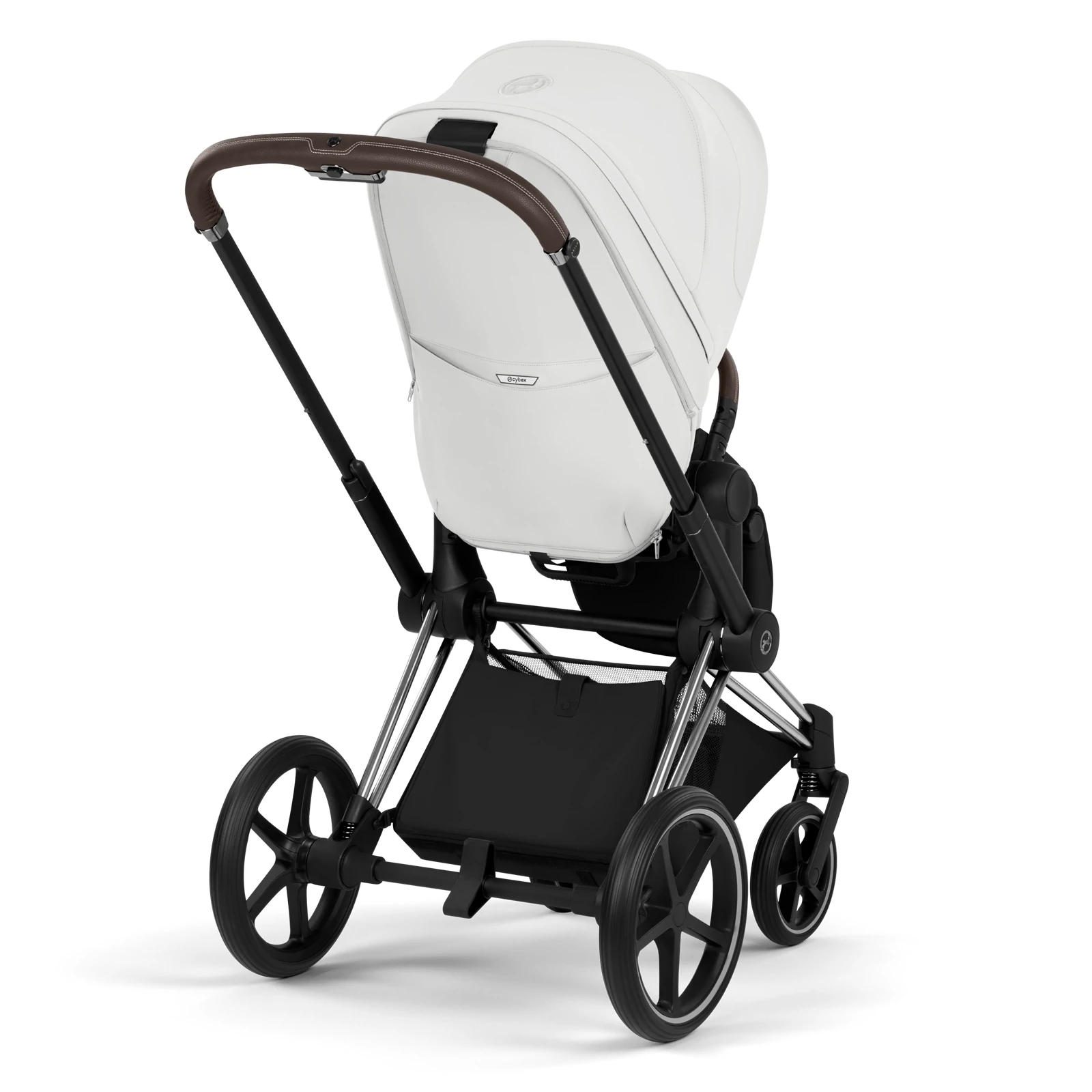 Cybex Priam 5.0 - wózek 4w1 | Off White - Chrome (Style)