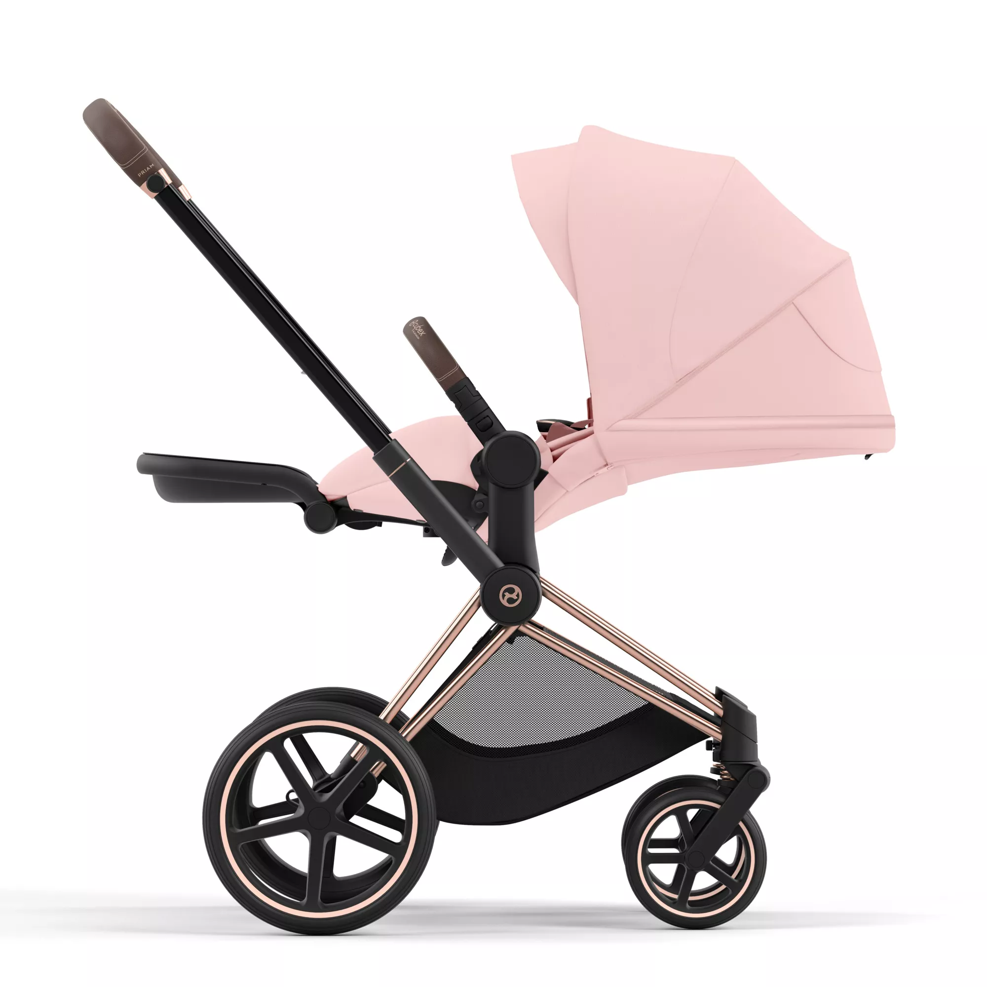 Cybex Priam 4.0 - 2w1 | Peach Pink (Rosegold Frame) Cybex Priam 4.0 - 2w1 | Peach Pink (Rosegold Frame)