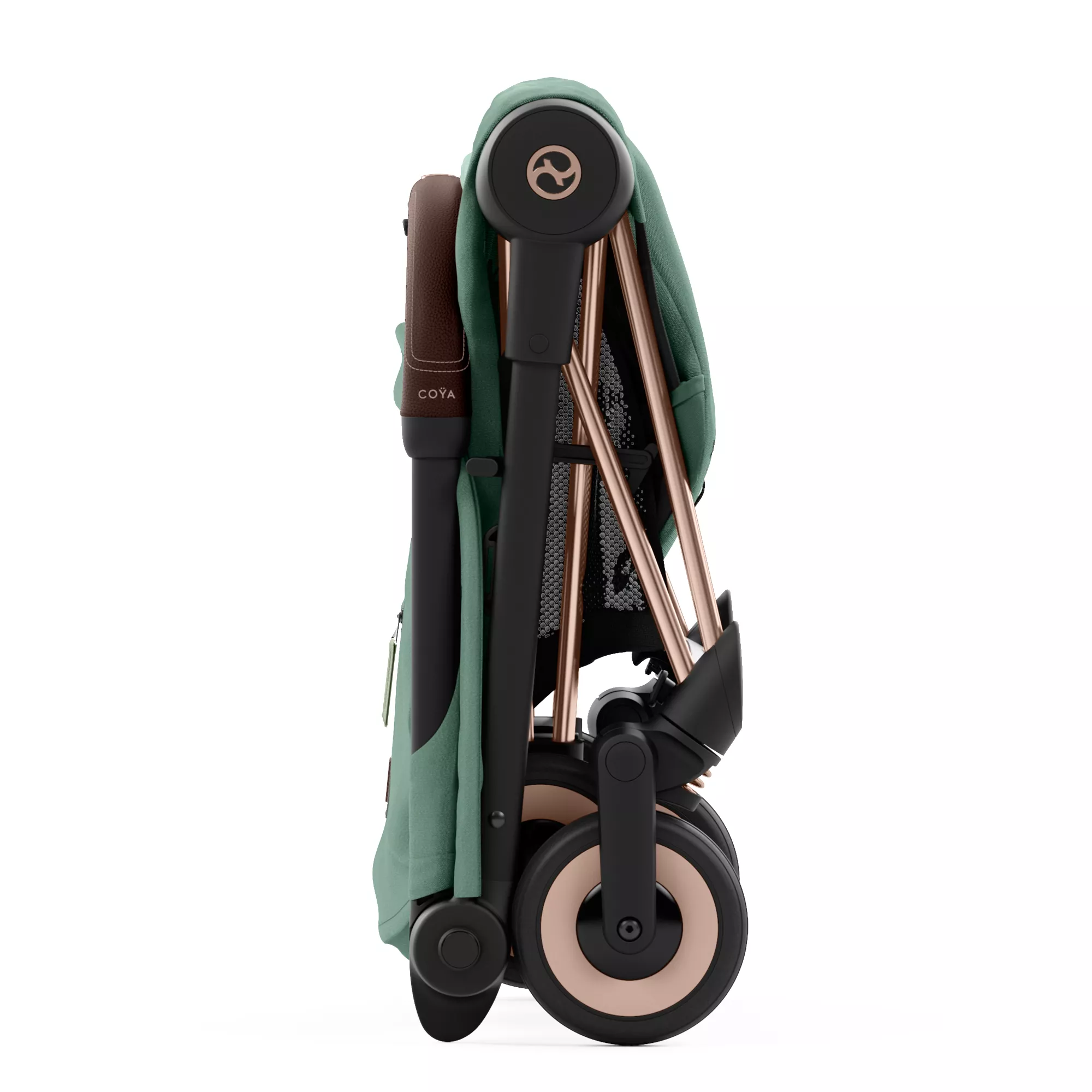 Cybex Coya | Leaf Green (Rosegold Frame)