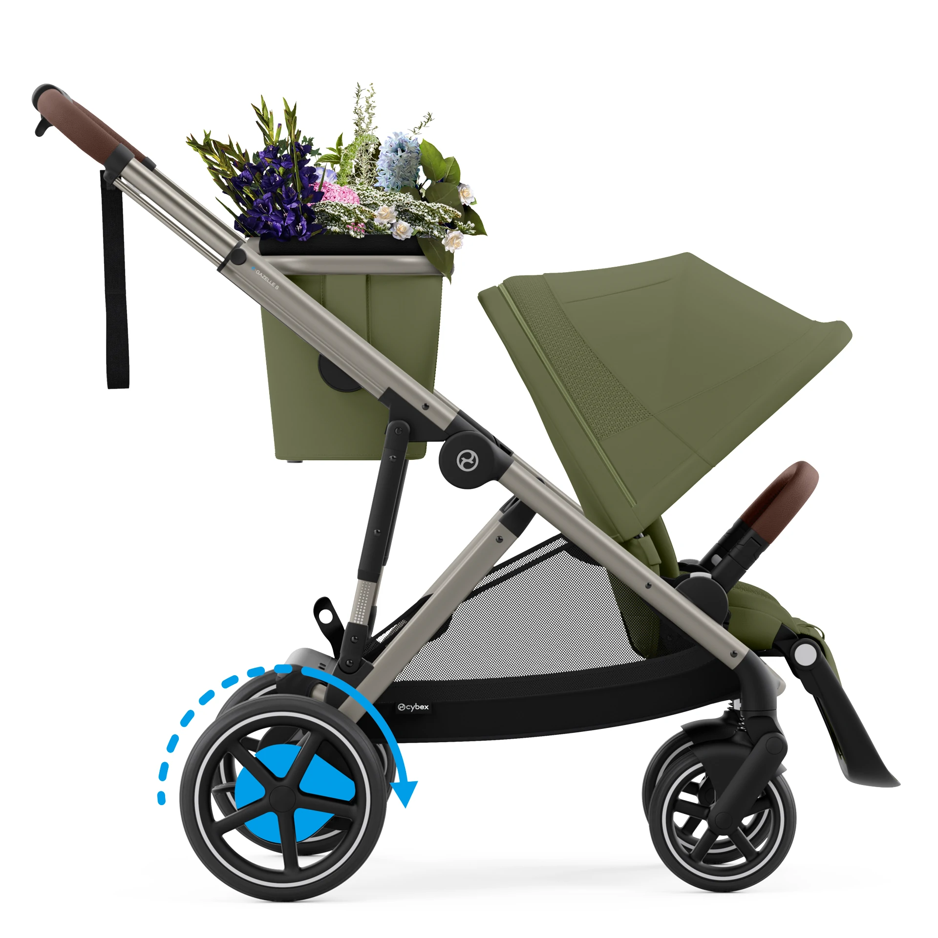 Cybex e-Gazelle S - 2w1 | Moss Green Cybex e-Gazelle S - 2w1 | Moss Green