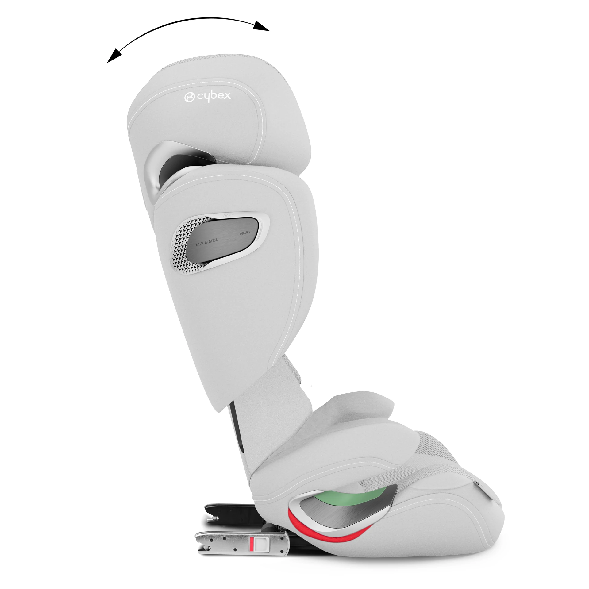 Cybex Solution T i-Fix | Platinum White (Plus)