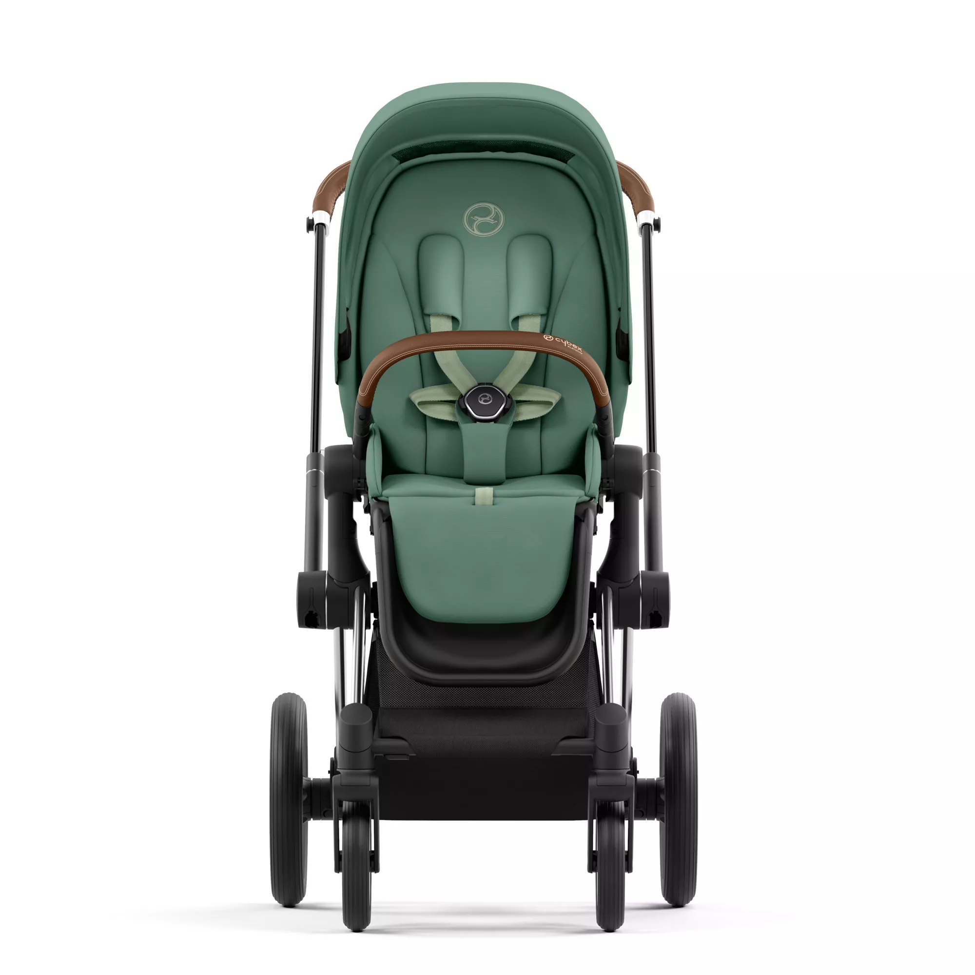 Cybex Priam 4.0 - 2w1 | Leaf Green (Chrome Brown Frame) Cybex Priam 4.0 - 2w1 | Leaf Green (Chrome Brown Frame)