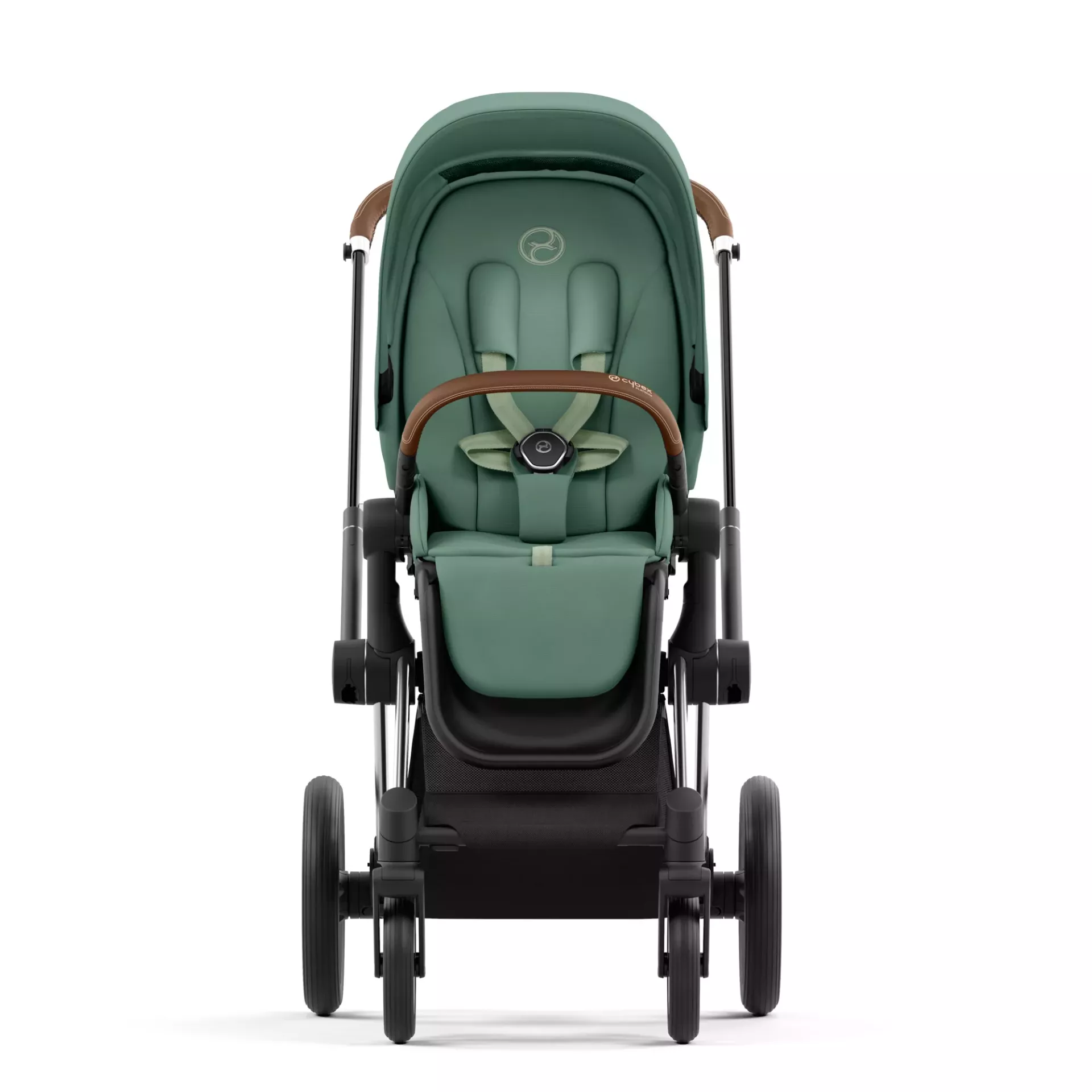 Cybex Priam 4.0 - 2w1 | Leaf Green (Chrome Brown Frame)