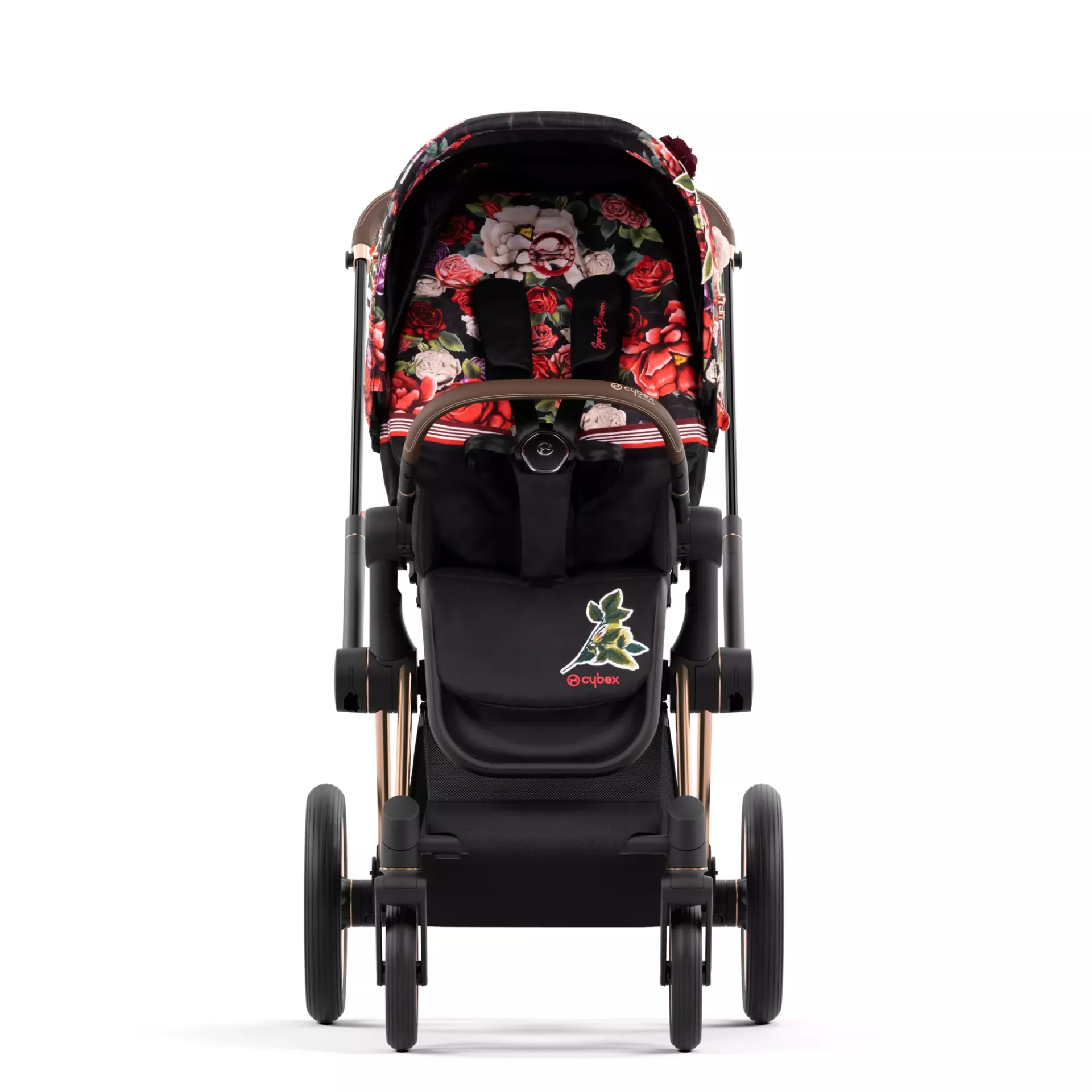 Cybex Priam 4.0 - 2w1 | Spring Blossom Dark - Fashion Collection Cybex Priam 4.0 - 2w1 | Spring Blossom Dark - Fashion Collection