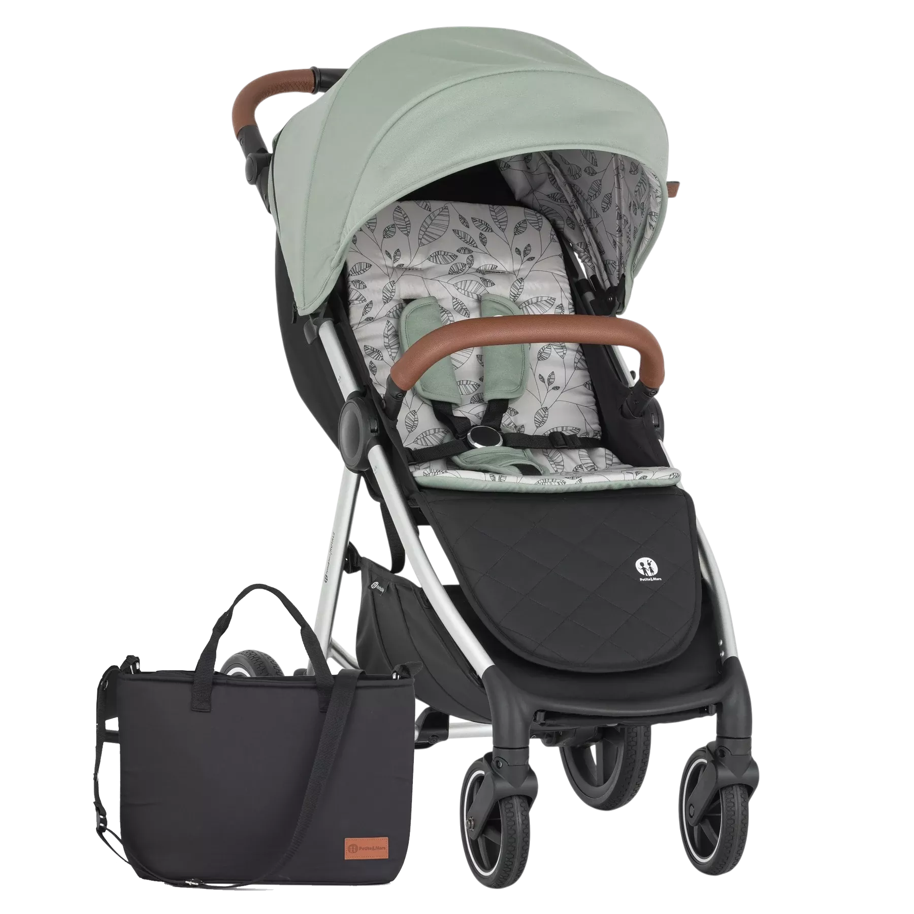 Petite&Mars Royal3 | Silver Iron Green