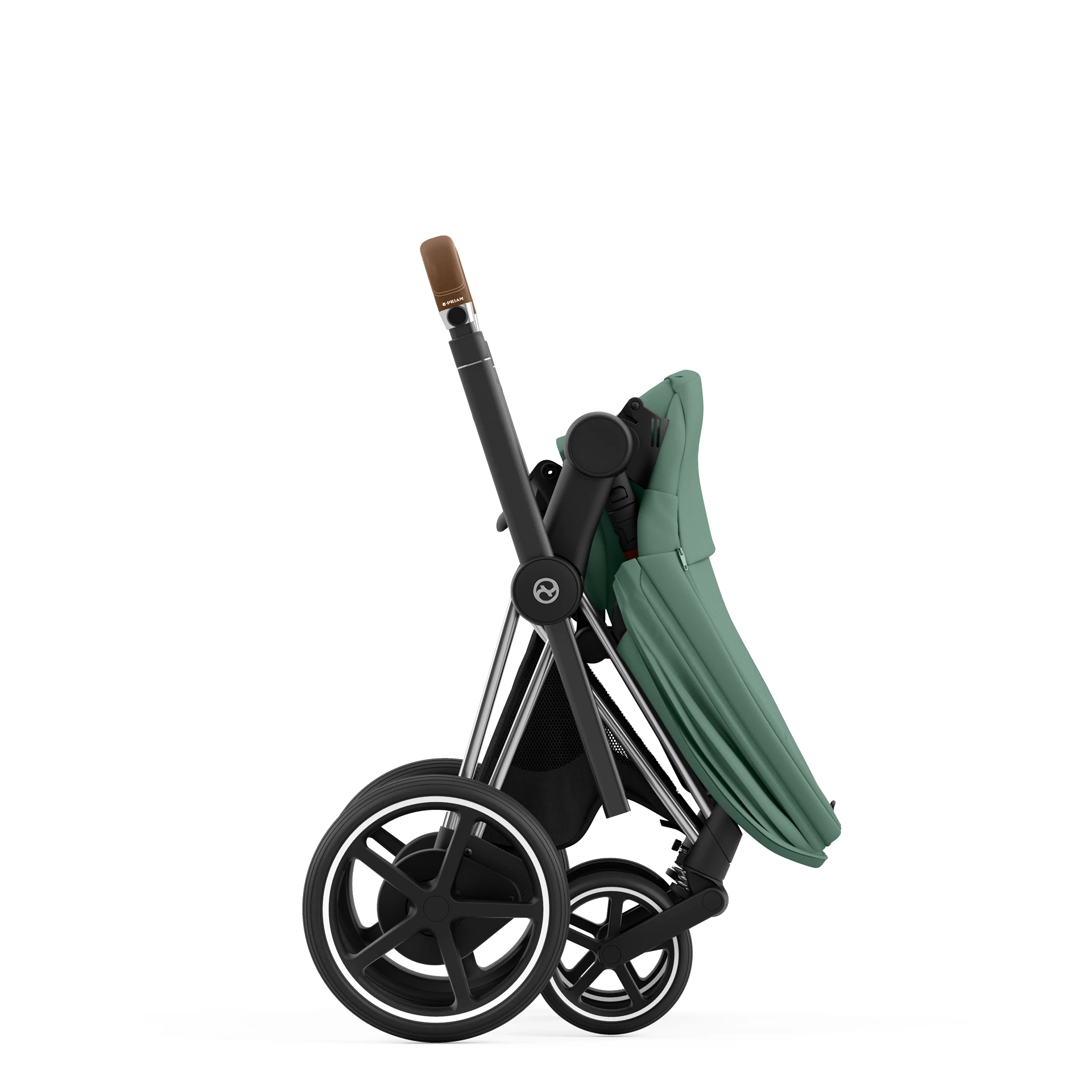 Cybex e-Priam 4.0 - 2w1 | Leaf Green (Chrome Brown Frame)