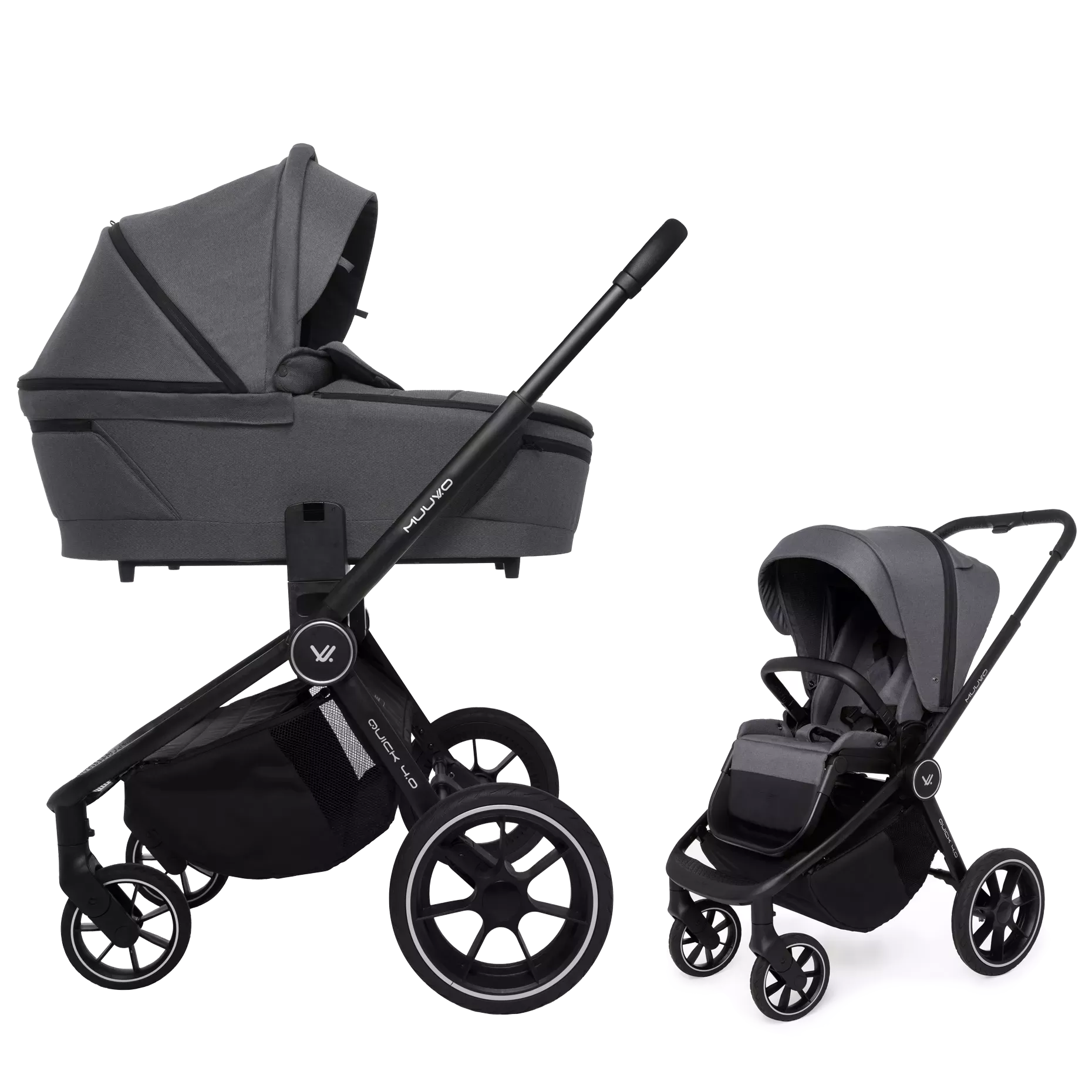 Muuvo Quick 4.0 +GRATIS - 3w1 | Iron Graphite