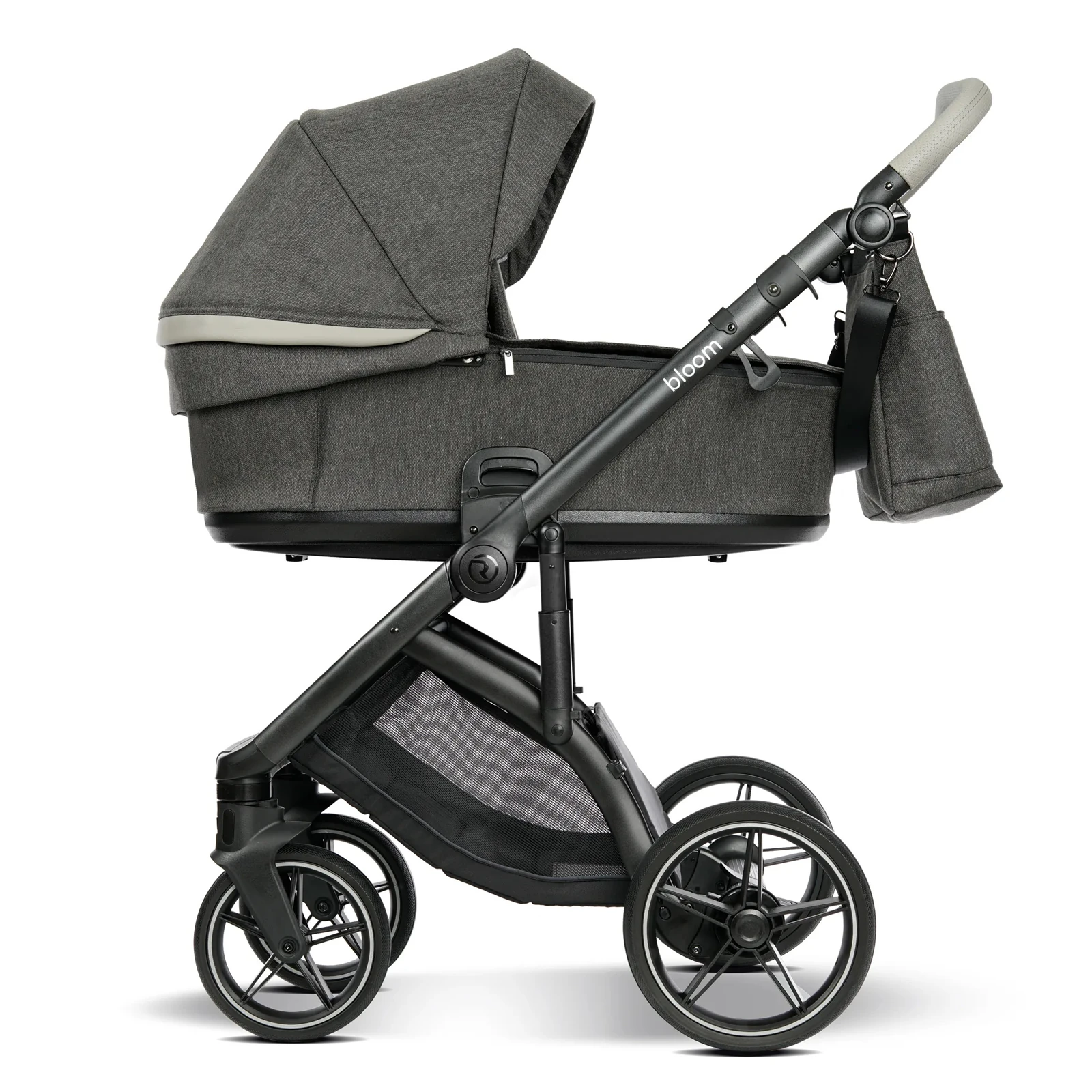Roan Bloom 2.0 + GRATIS - wózek 2w1 | Nature Black