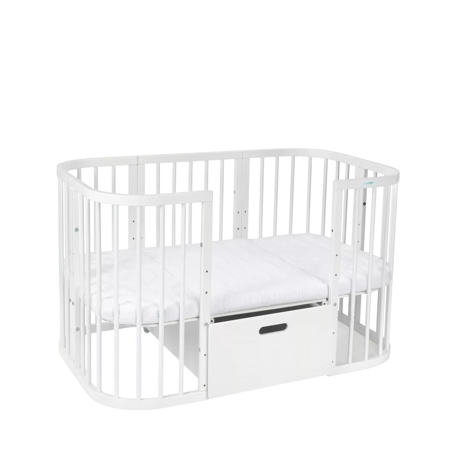 Szuflada Waldin do łóżeczka 7w1 | White