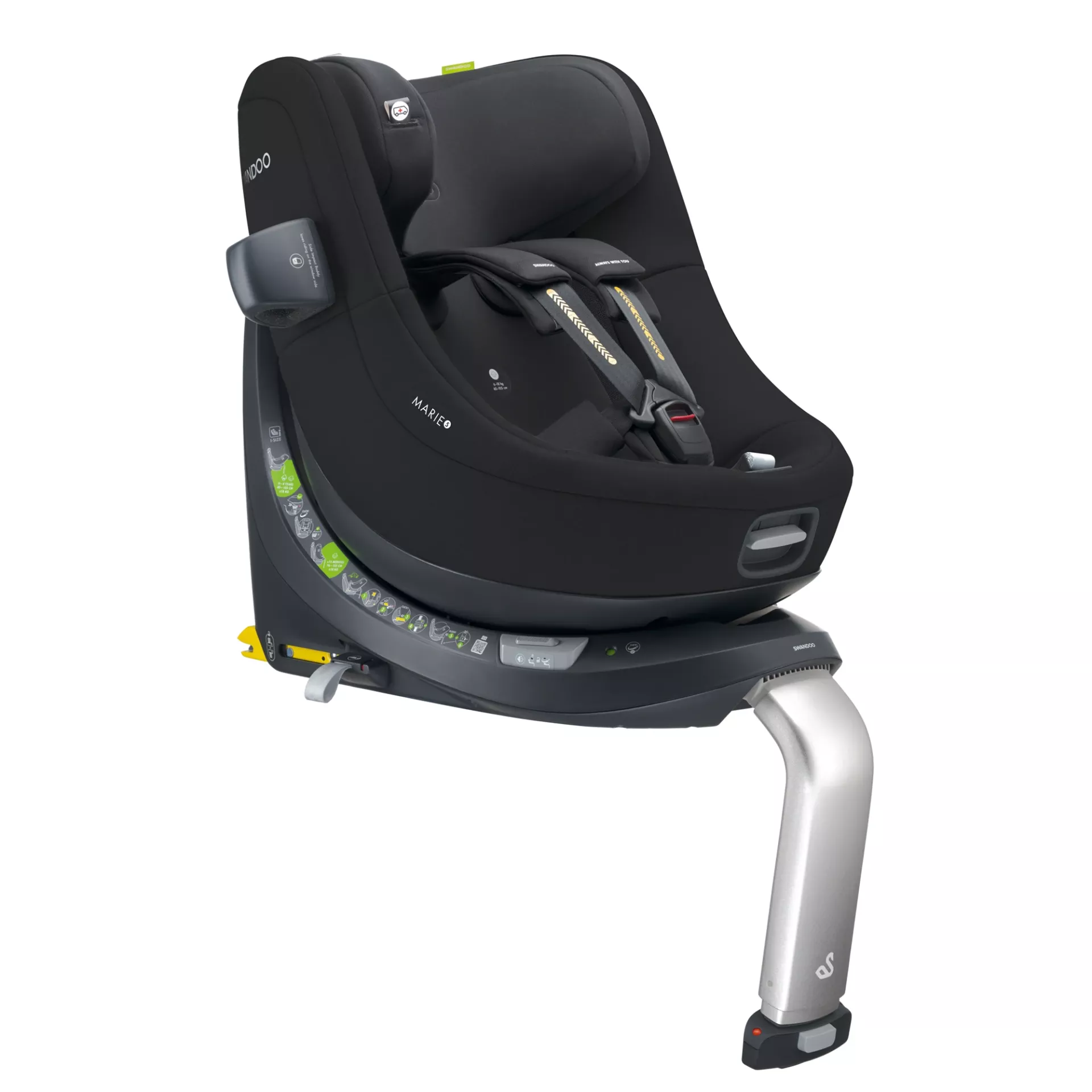 Swandoo Marie 5 i-Size | Chia Black Swandoo Marie 5 i-Size | Chia Black