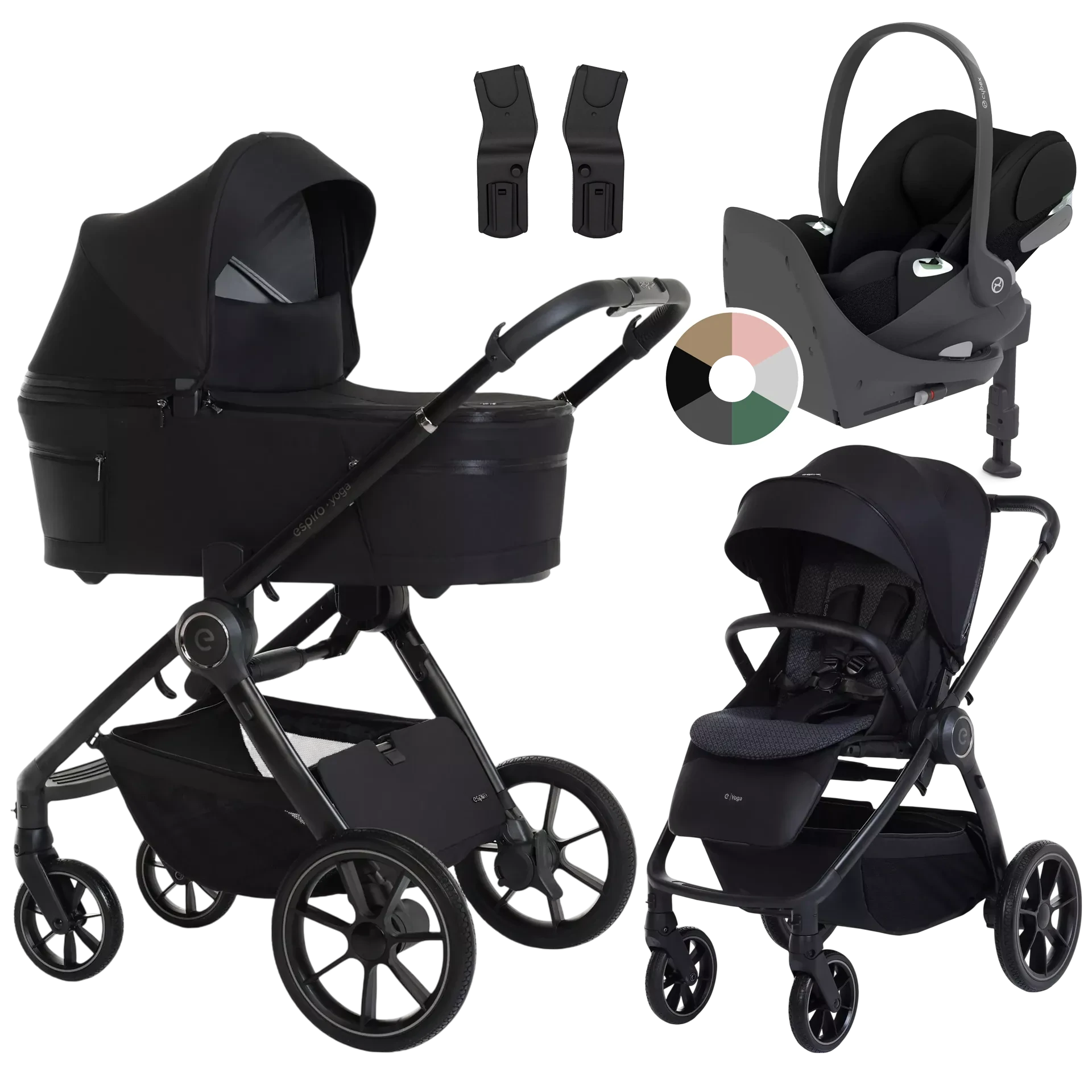 Espiro Yoga 2025 + Cybex Cloud T i-Size + baza T +GRATIS - 4w1 | 111 Calm Evening