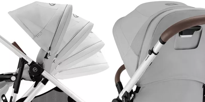 regulacja oparcia Cybex e-Gazelle S Duo