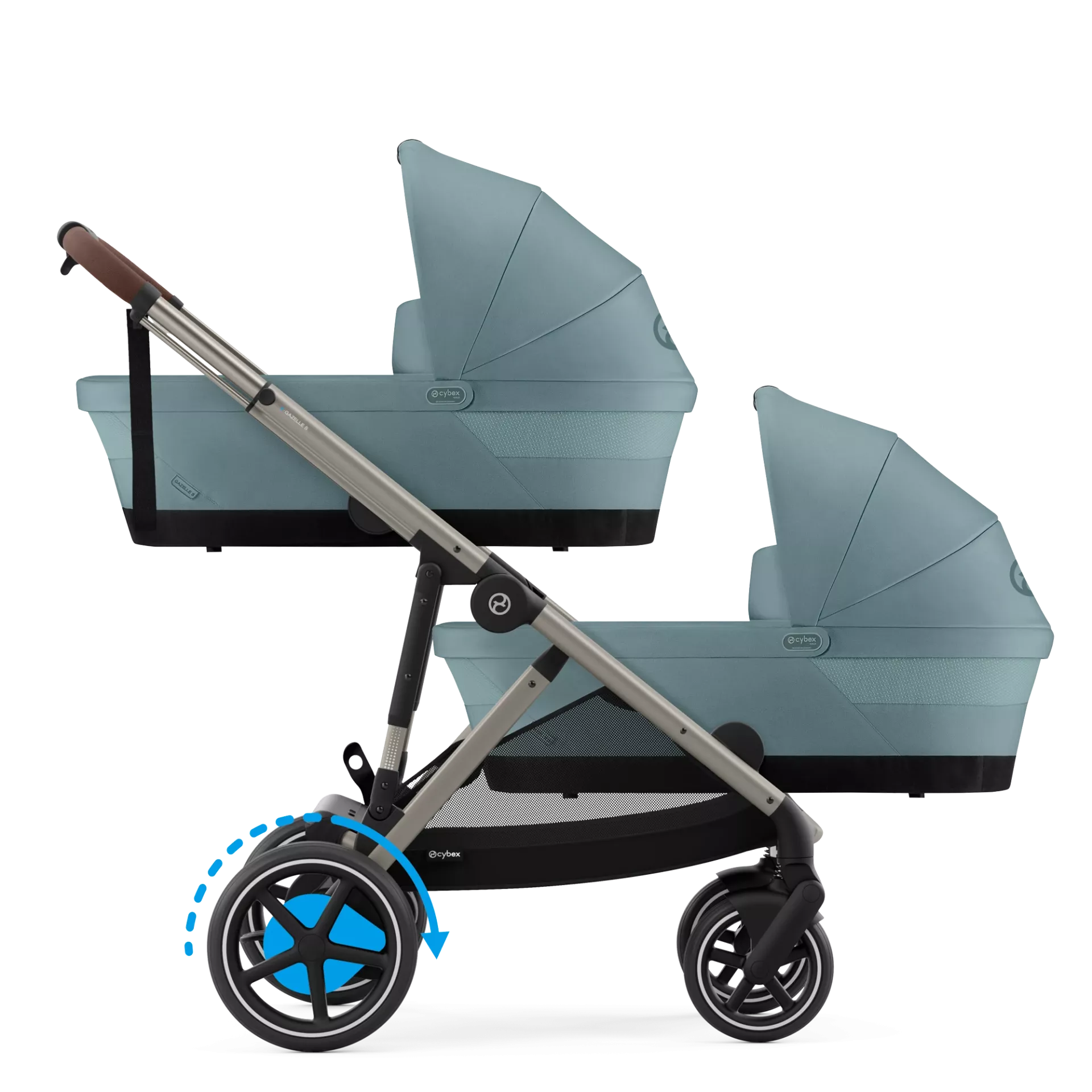 Cybex e-Gazelle S Twin | Stormy Blue