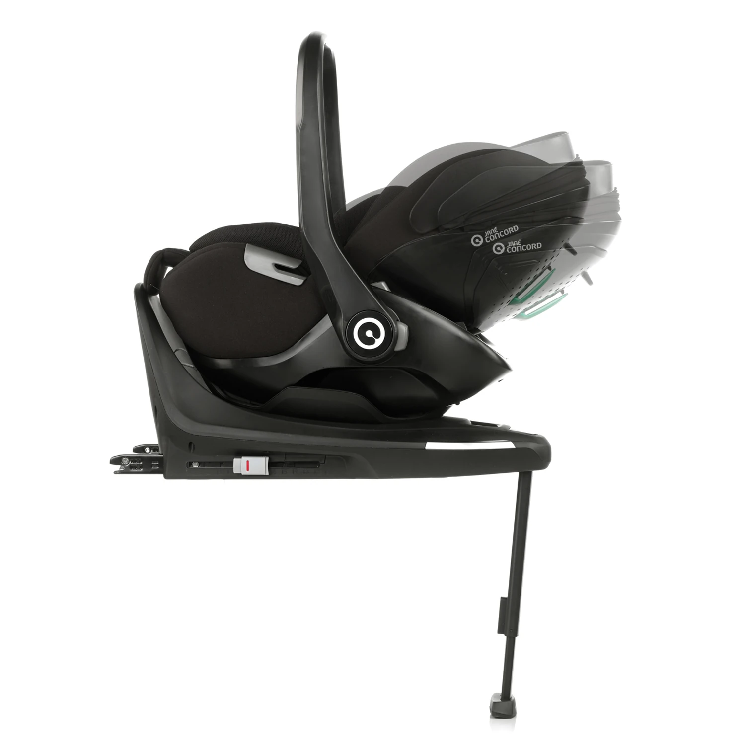 Jane Concord KombiBaby + baza KombiBase | Matt Black Jane Concord KombiBaby + baza KombiBase | Matt Black