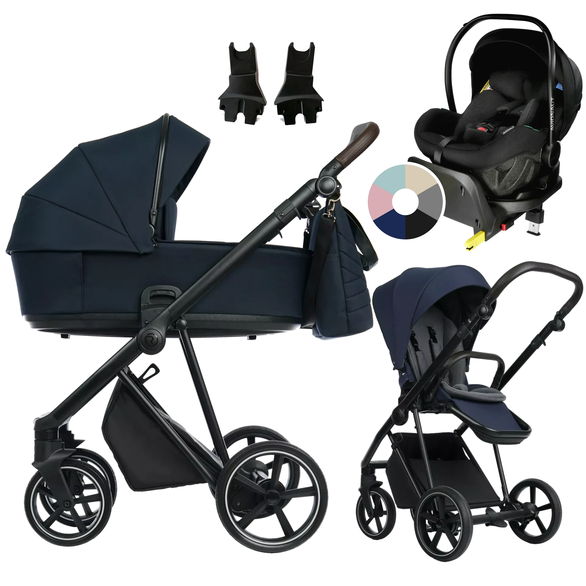 Roan Ivi 2.0 + Avionaut Pixel Pro 2.0 C + baza IQ Orbit +GRATIS - 4w1 | Mystic Blue