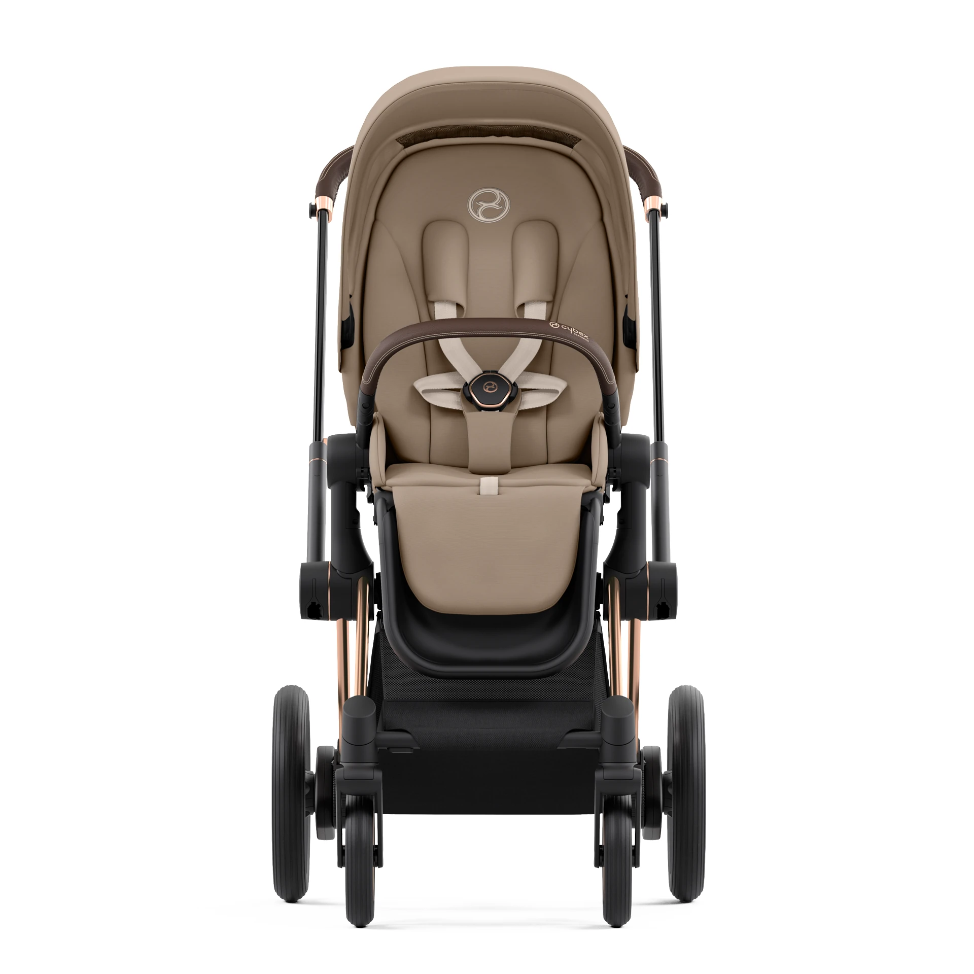 Cybex e-Priam 4.0 - 2w1 | Cozy Beige (Rosegold Frame) Cybex e-Priam 4.0 - 2w1 | Cozy Beige (Rosegold Frame)