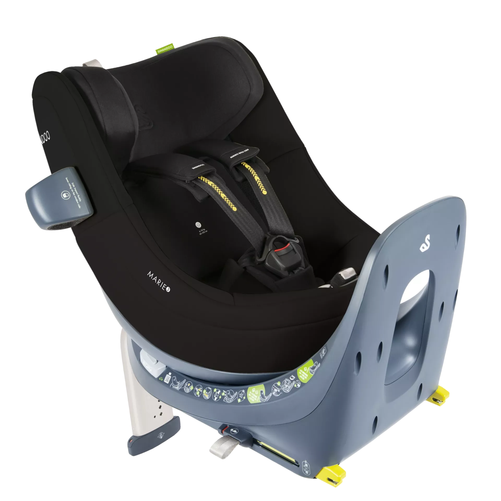 Swandoo Marie 3 i-Size | Chia Black