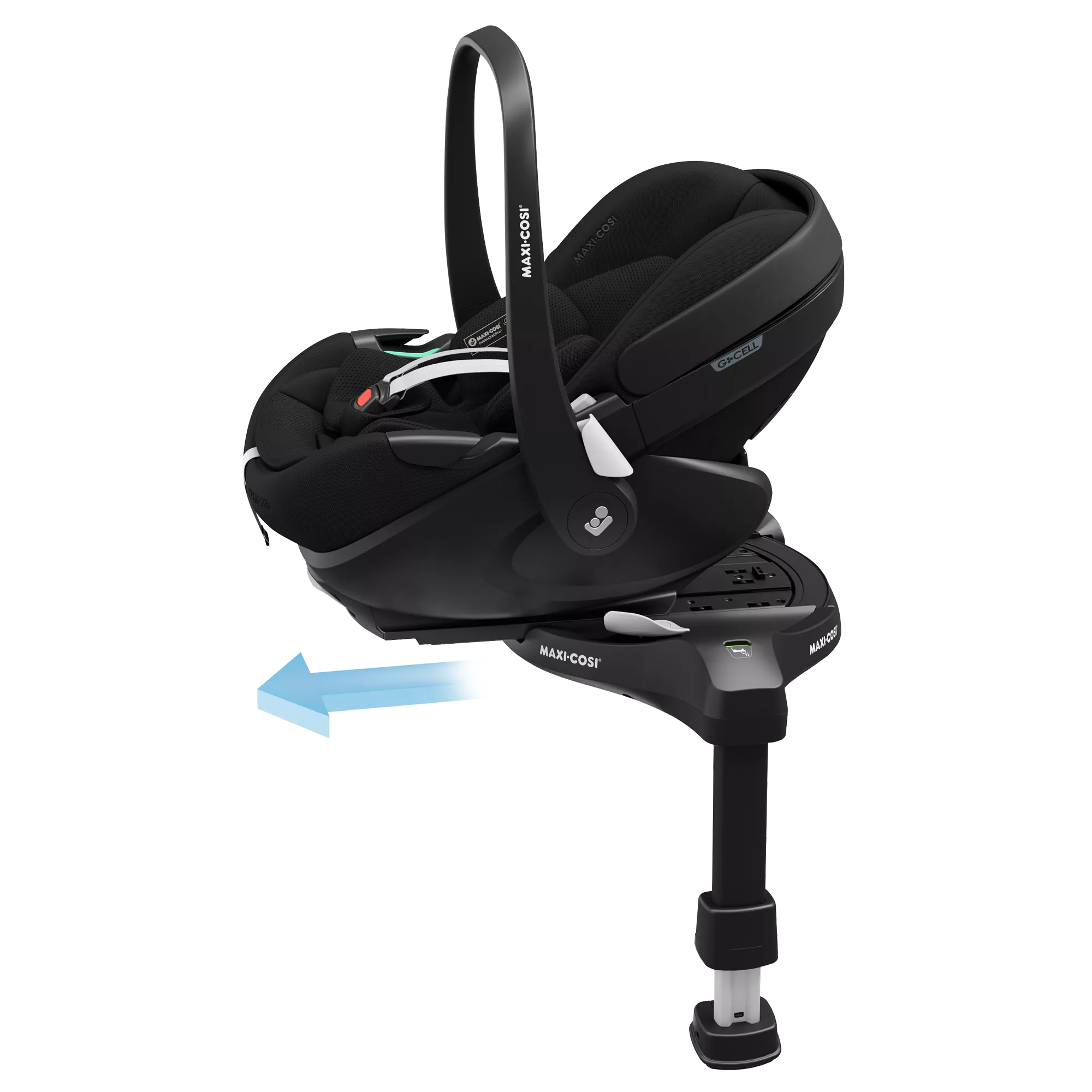 Maxi-Cosi Pebble 360 Pro2 + baza FamilyFix 360 Pro | Essential Black