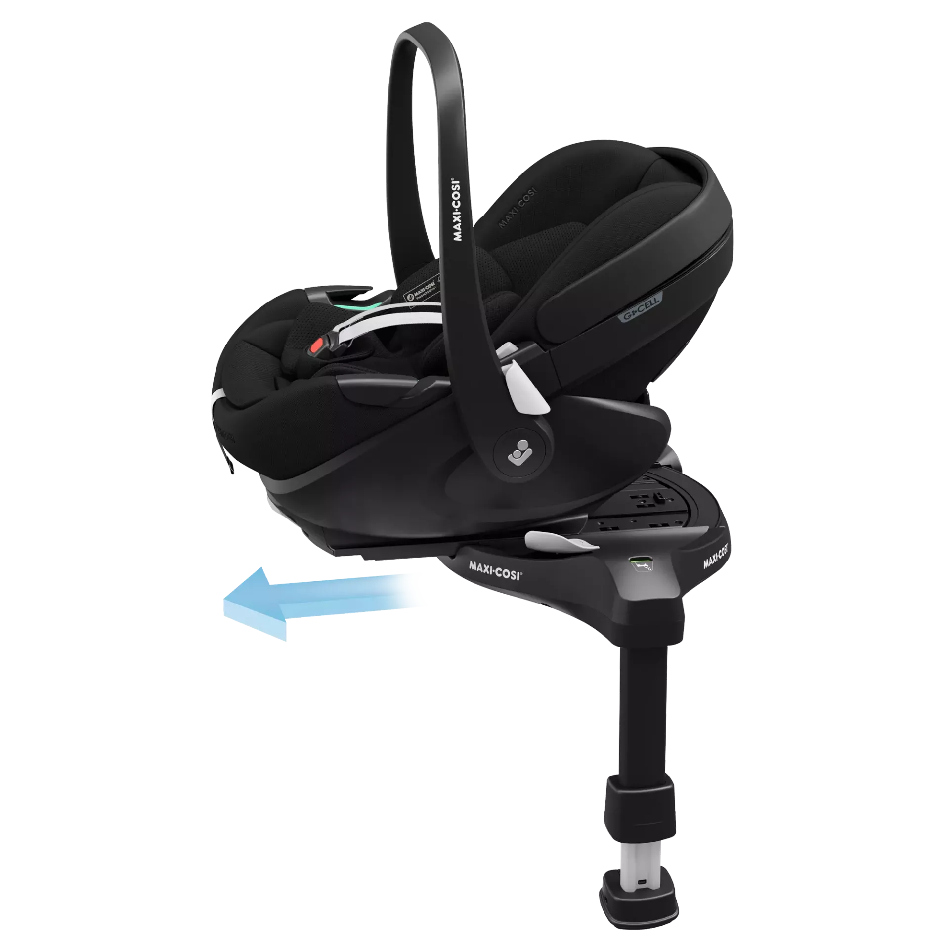 Maxi-Cosi Pebble 360 Pro2 + baza FamilyFix 360 Pro | Essential Black