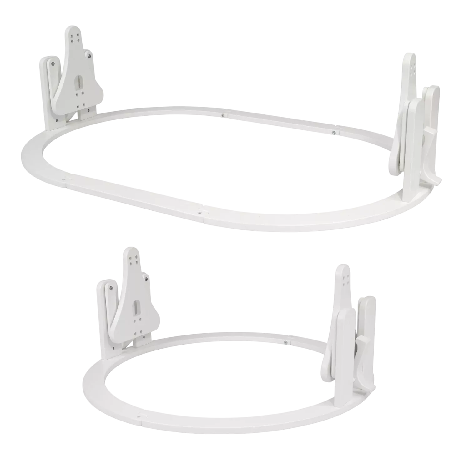 Kołyska Waldin do łóżeczka 7w1 | White