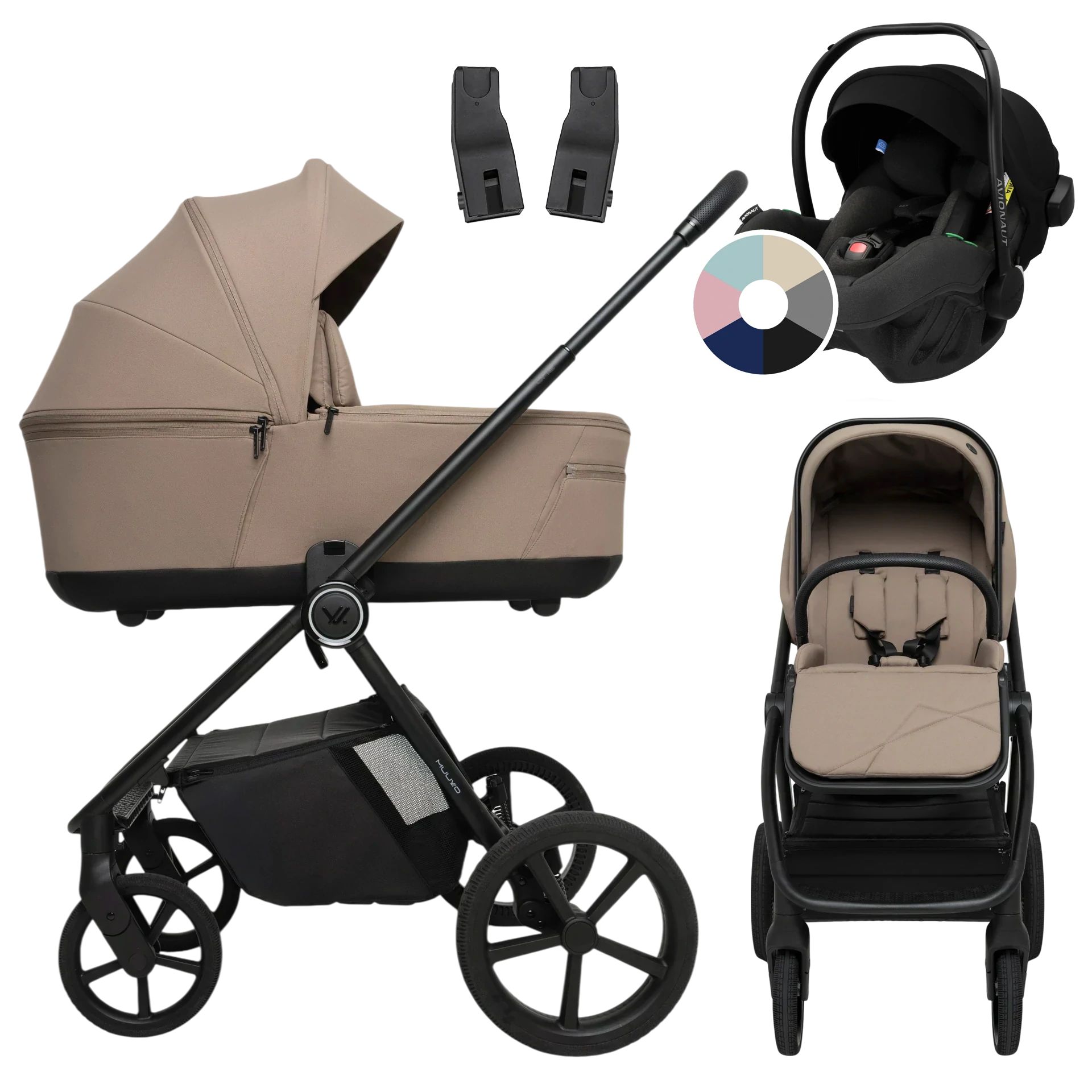 Muuvo One + Avionaut Pixel Pro 2.0 C +GRATIS - 3w1 | Praline