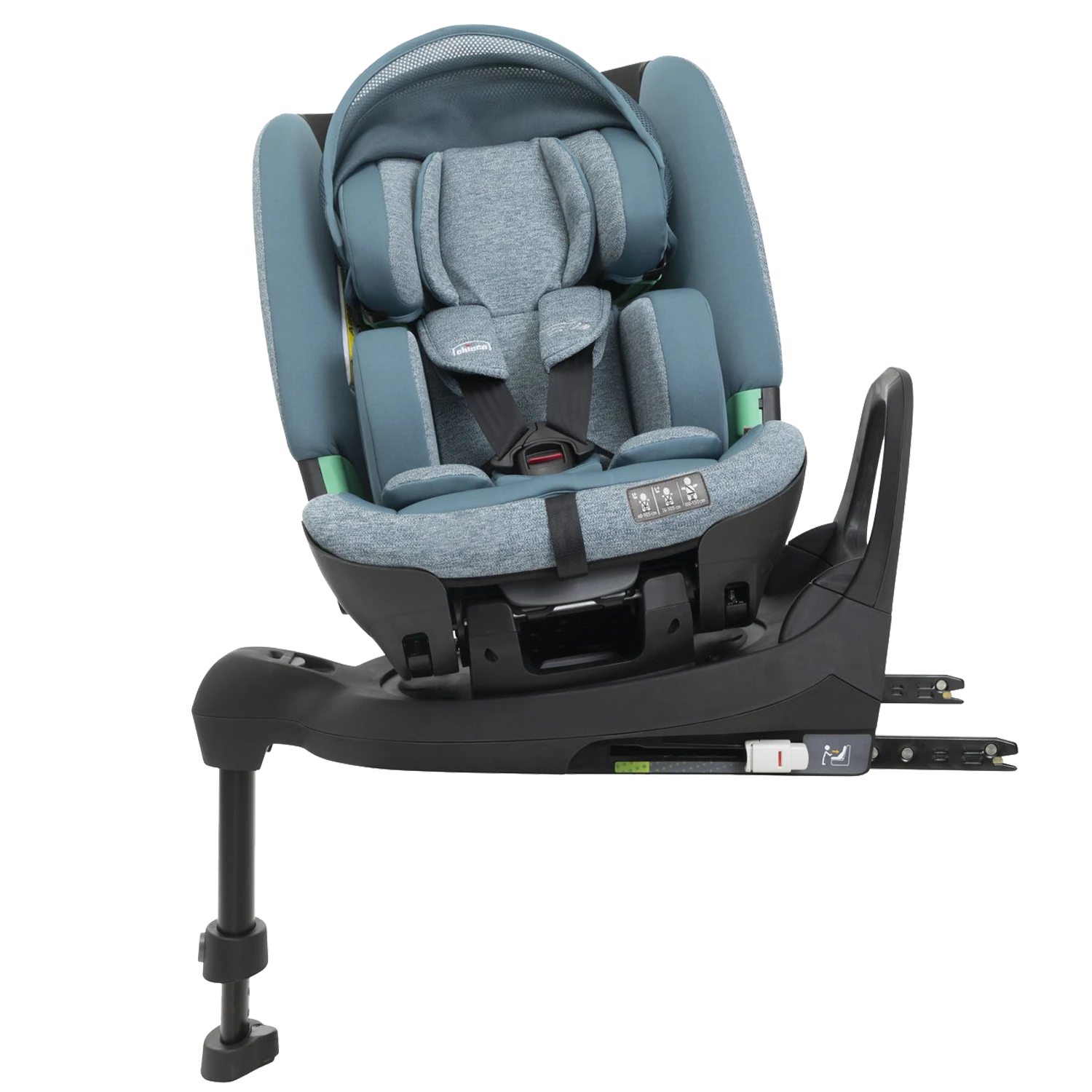 Chicco Bi-Seat Air i-Size | OUTLET | Teal Blue