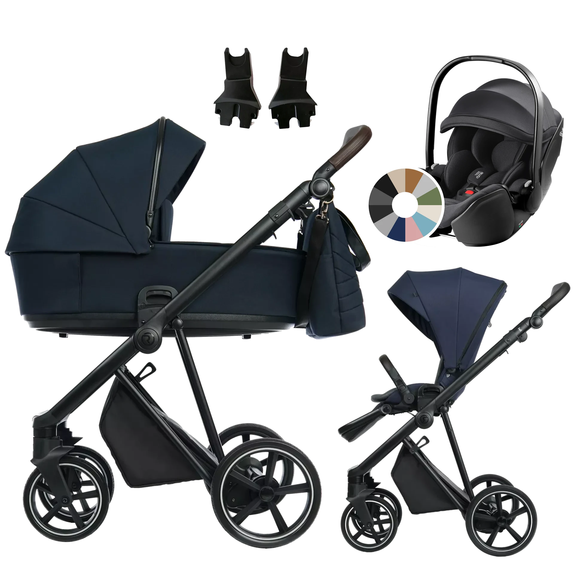 Roan Ivi 2.0 + Britax Römer Baby-Safe Pro +GRATIS - 3w1 | Mystic Blue