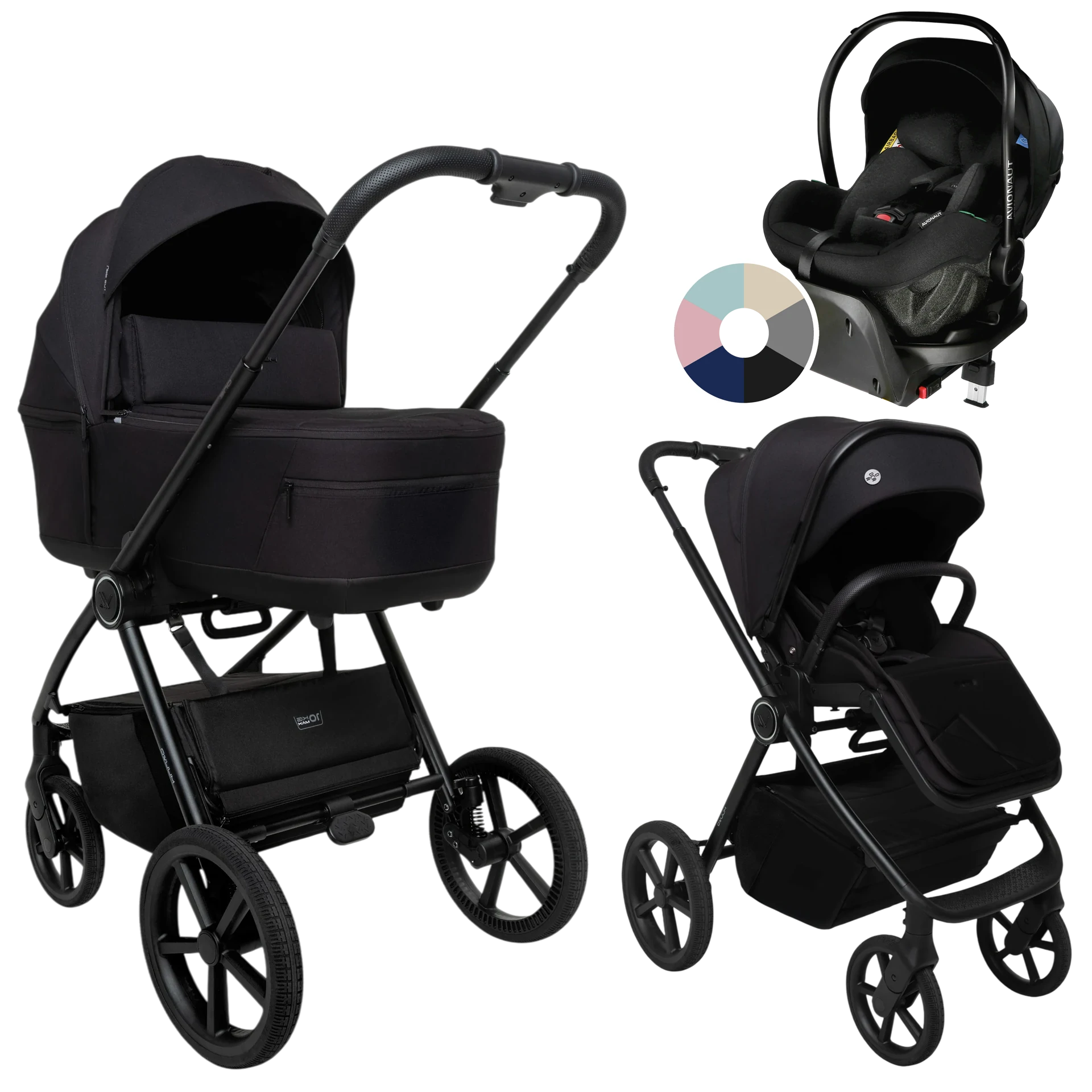 Muuvo One + Avionaut Pixel Pro 2.0 C + baza IQ Orbit +GRATIS - 4w1 | Negro