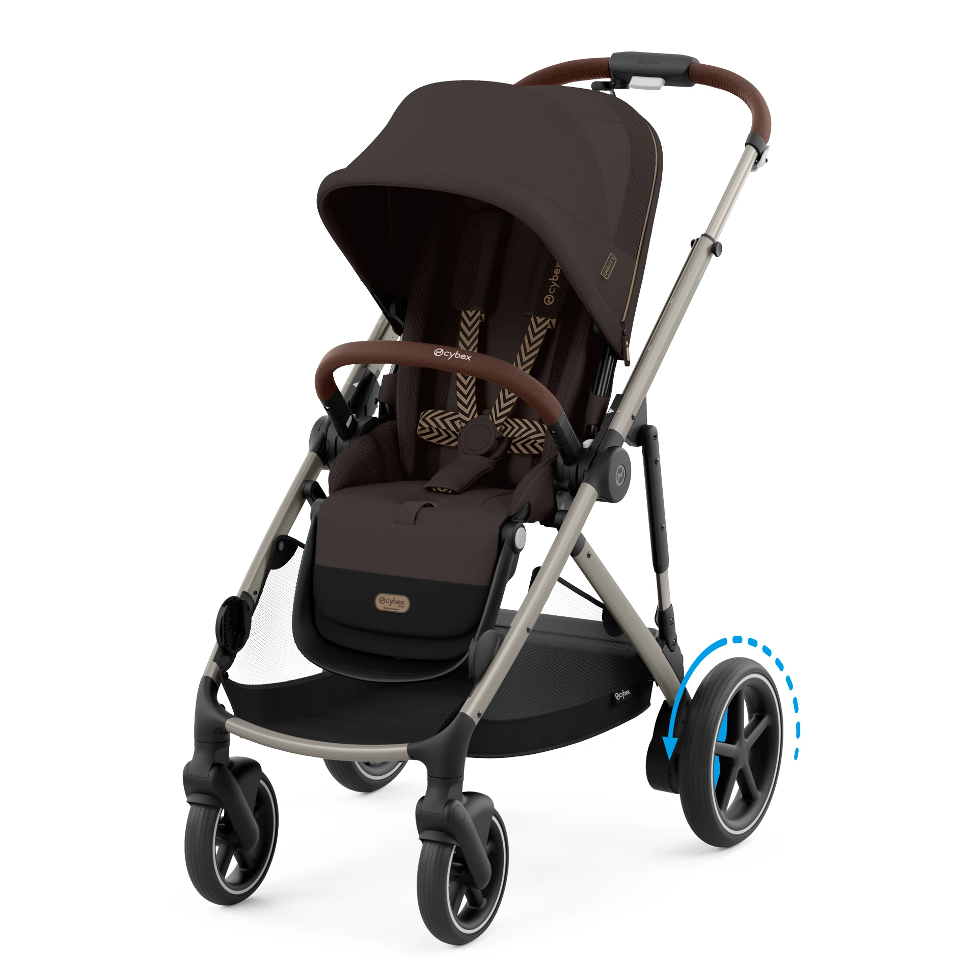 Cybex e-Gazelle S - 2w1 | Chocolate Brown Cybex e-Gazelle S - 2w1 | Chocolate Brown