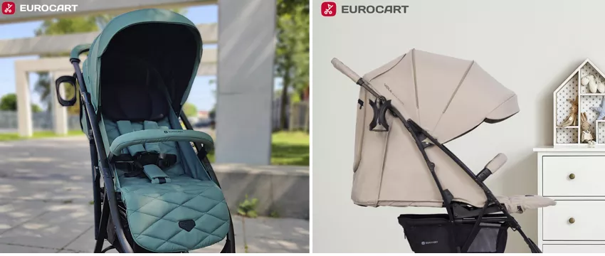 wózek euro-cart volt black edition