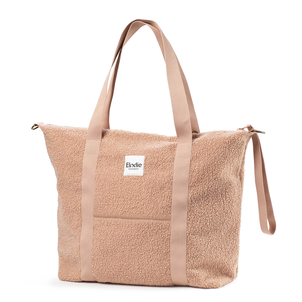 Torba Elodie Details Soft Shell | Pink Bouclé