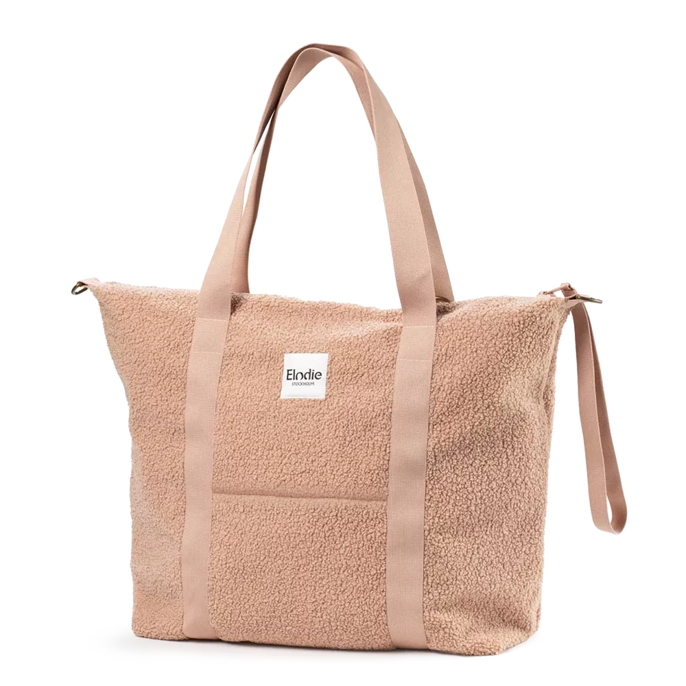 Torba Elodie Details Soft Shell | Pink Bouclé
