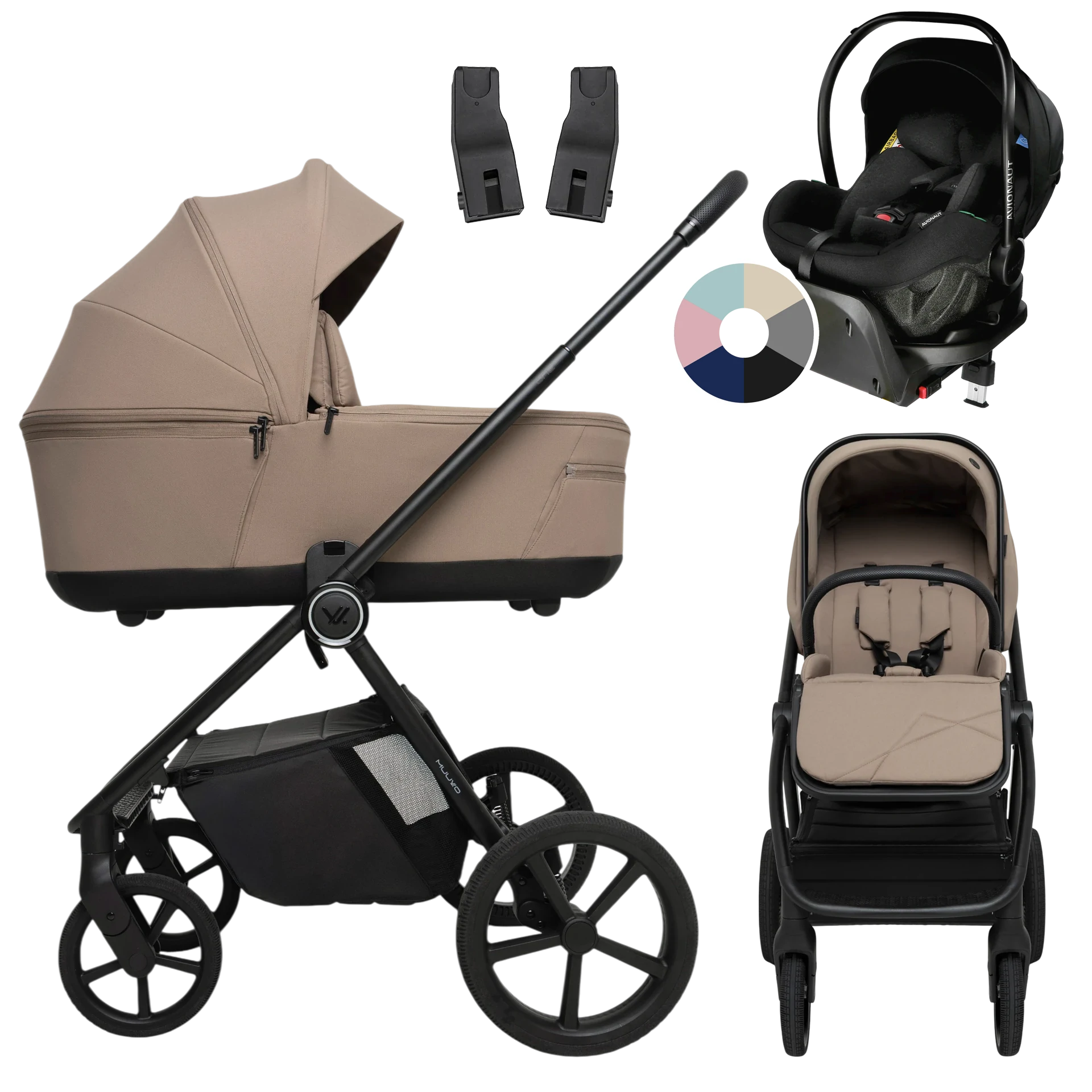 Muuvo One + Avionaut Pixel Pro 2.0 C + baza IQ Orbit +GRATIS - 4w1 | Praline